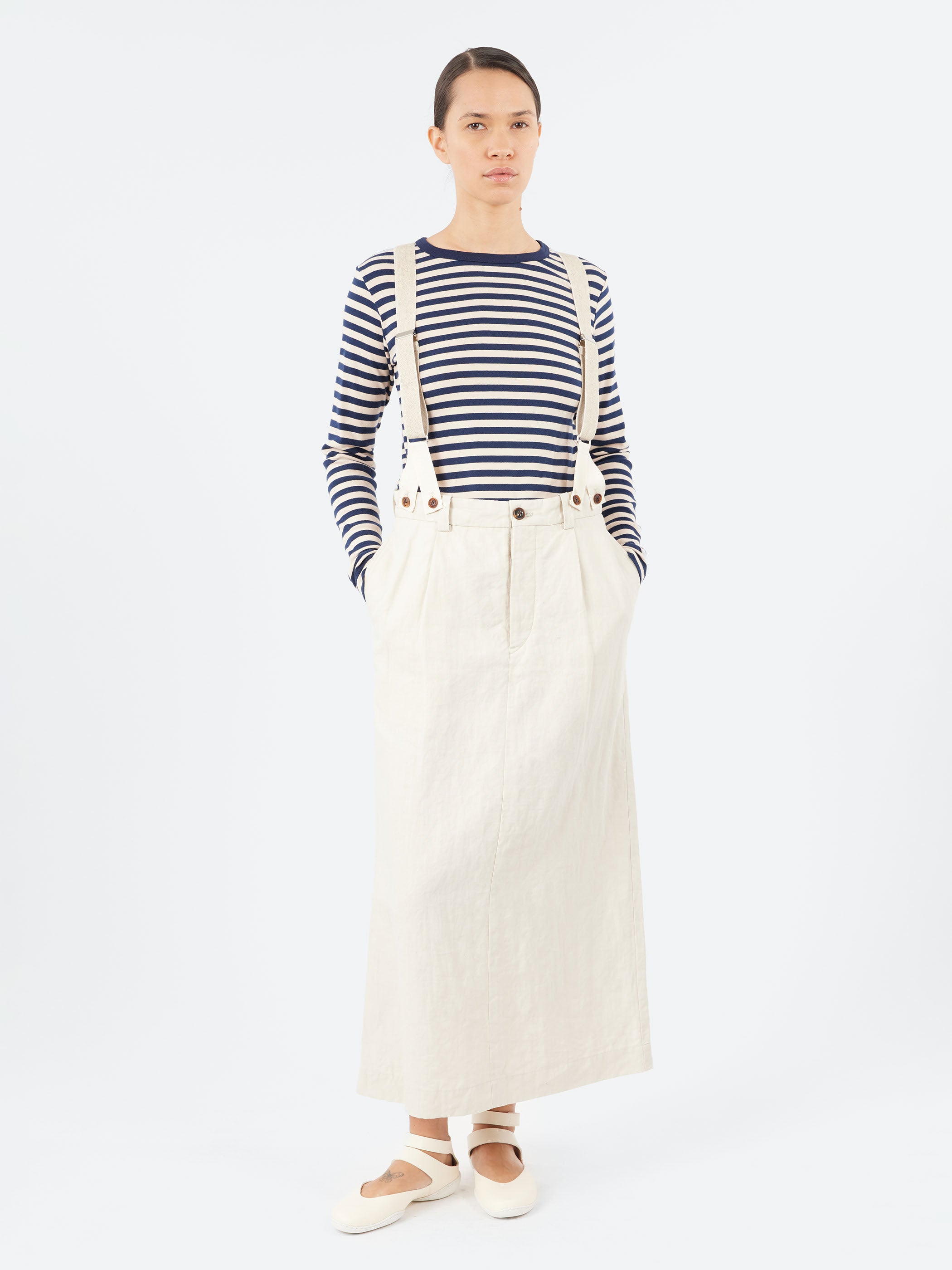 Braces Work Skirt