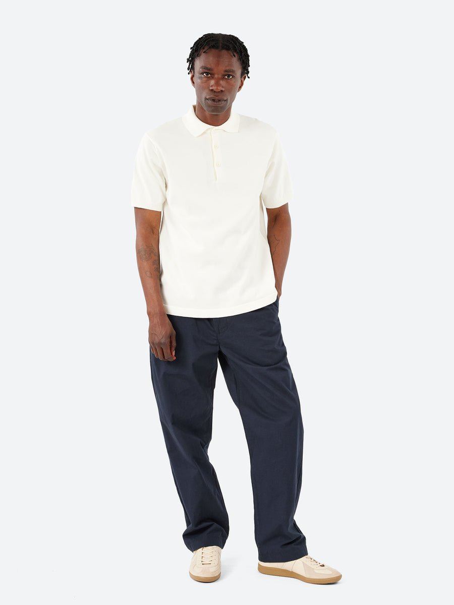 新品、未使用、タグ付き、FOBfactory TRAVEL PANTS NAVY F.O.B. Factory - Travel Pants in Navy – gravitypope