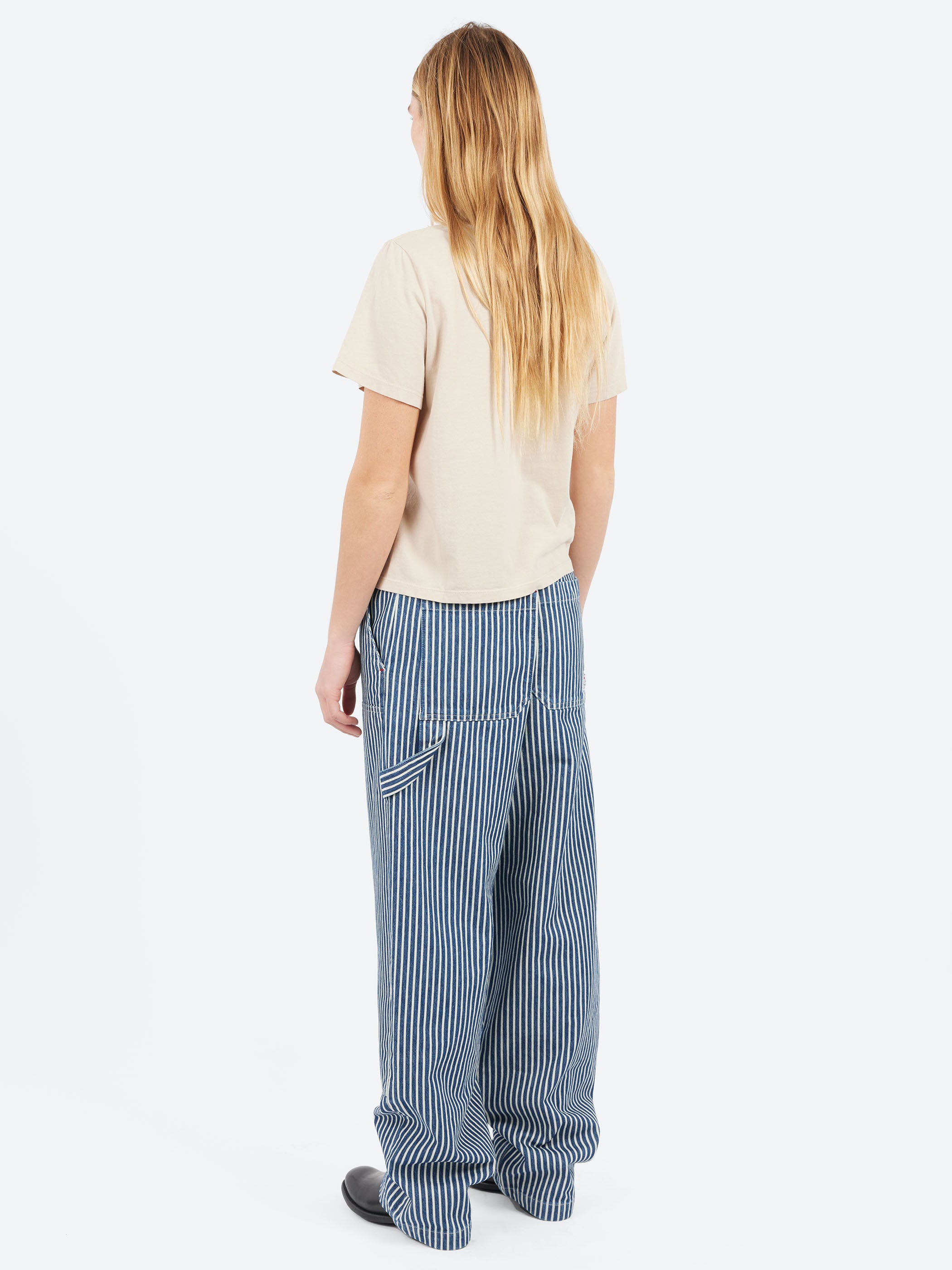 Unevenely-Dyed Cotton Jersey T-Shirt