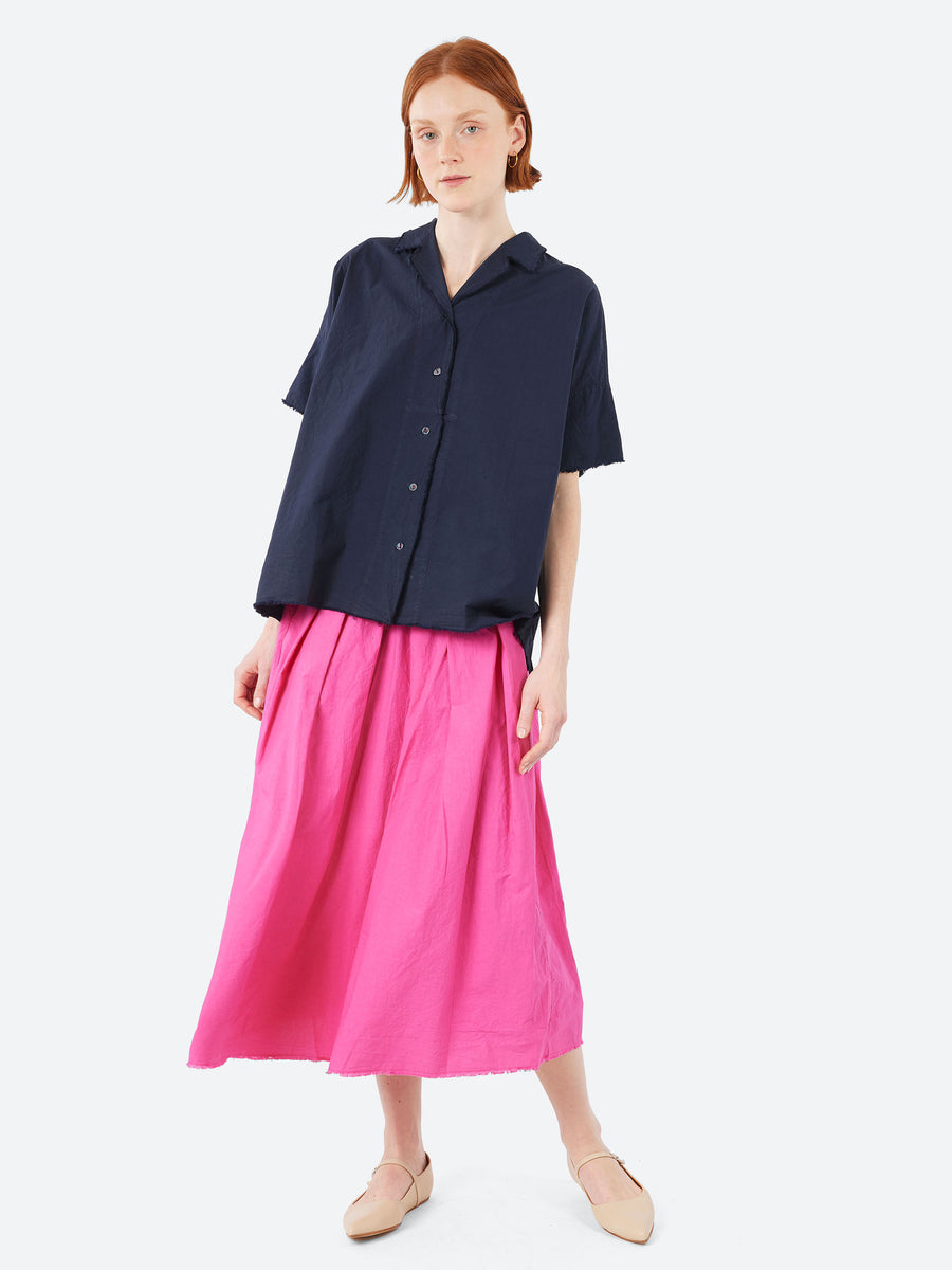 Hannoh Wessel - Serenity Shirt in Navy – gravitypope