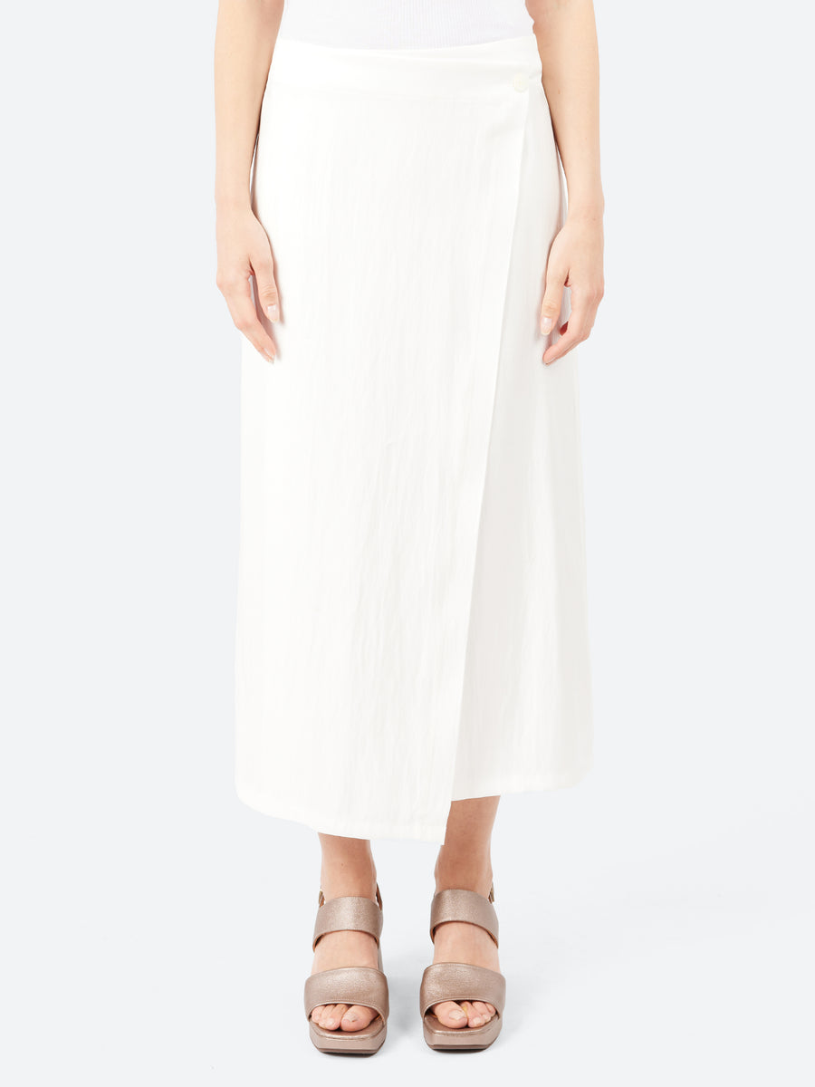 Virginia Bizzi - Wrap Skirt in White – gravitypope