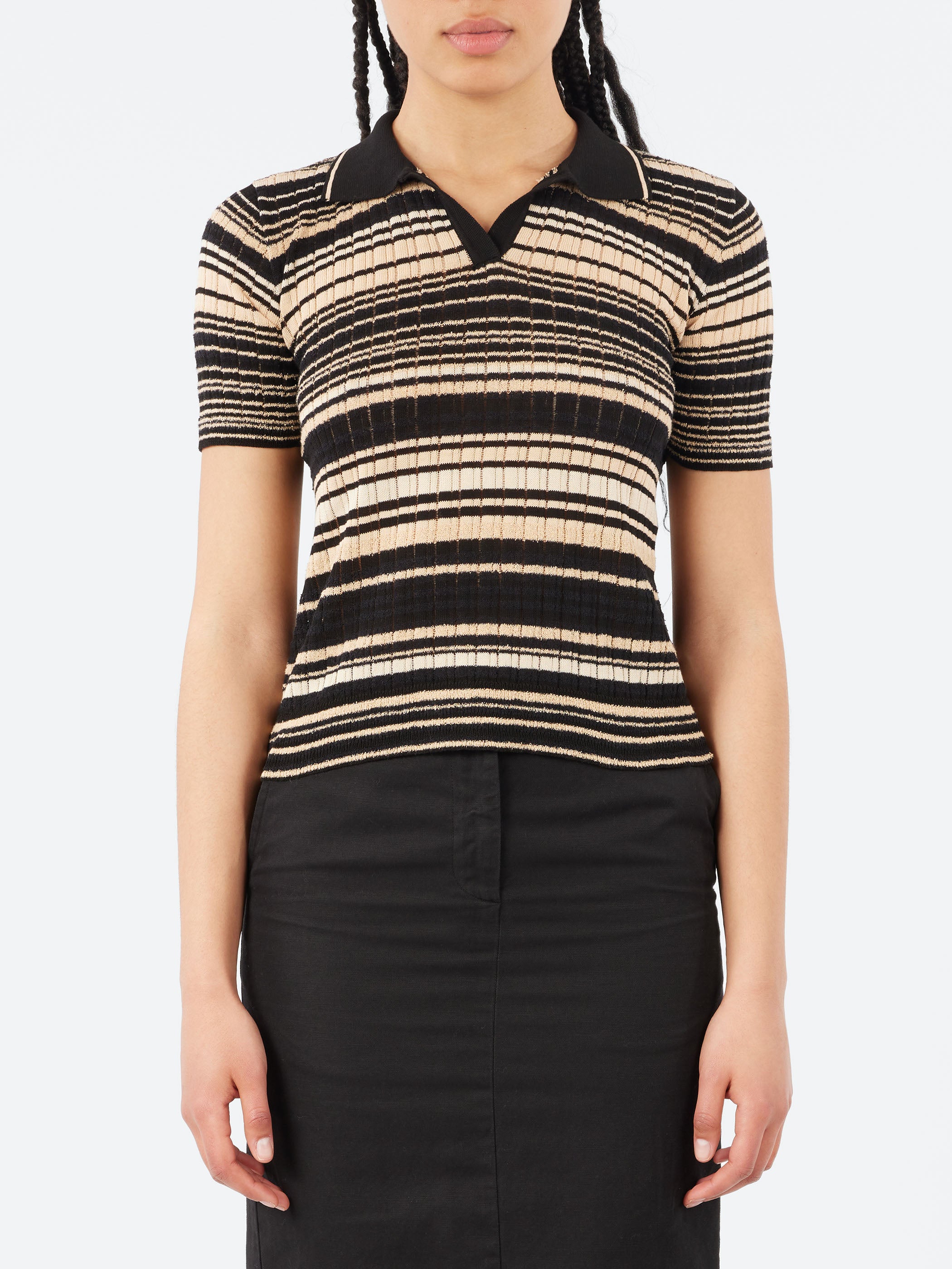 Multi-Striped Polo