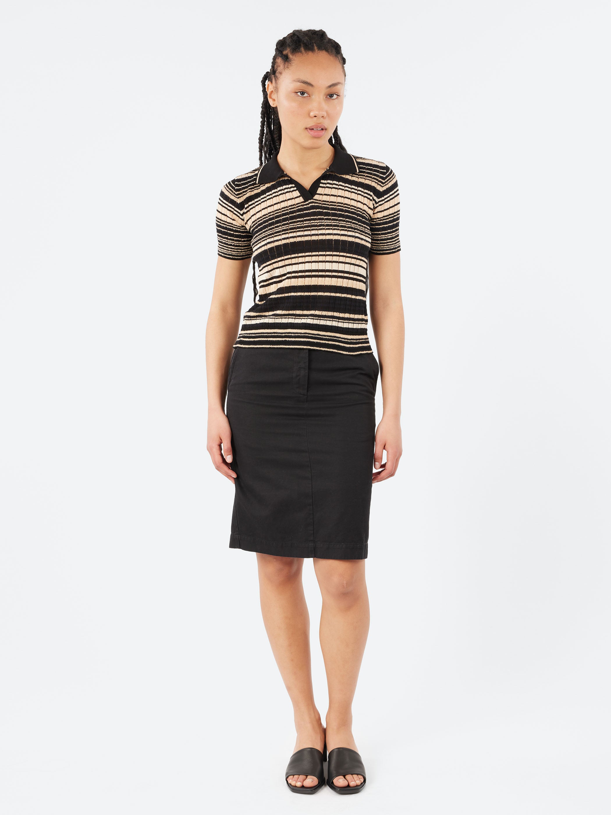 Multi-Striped Polo
