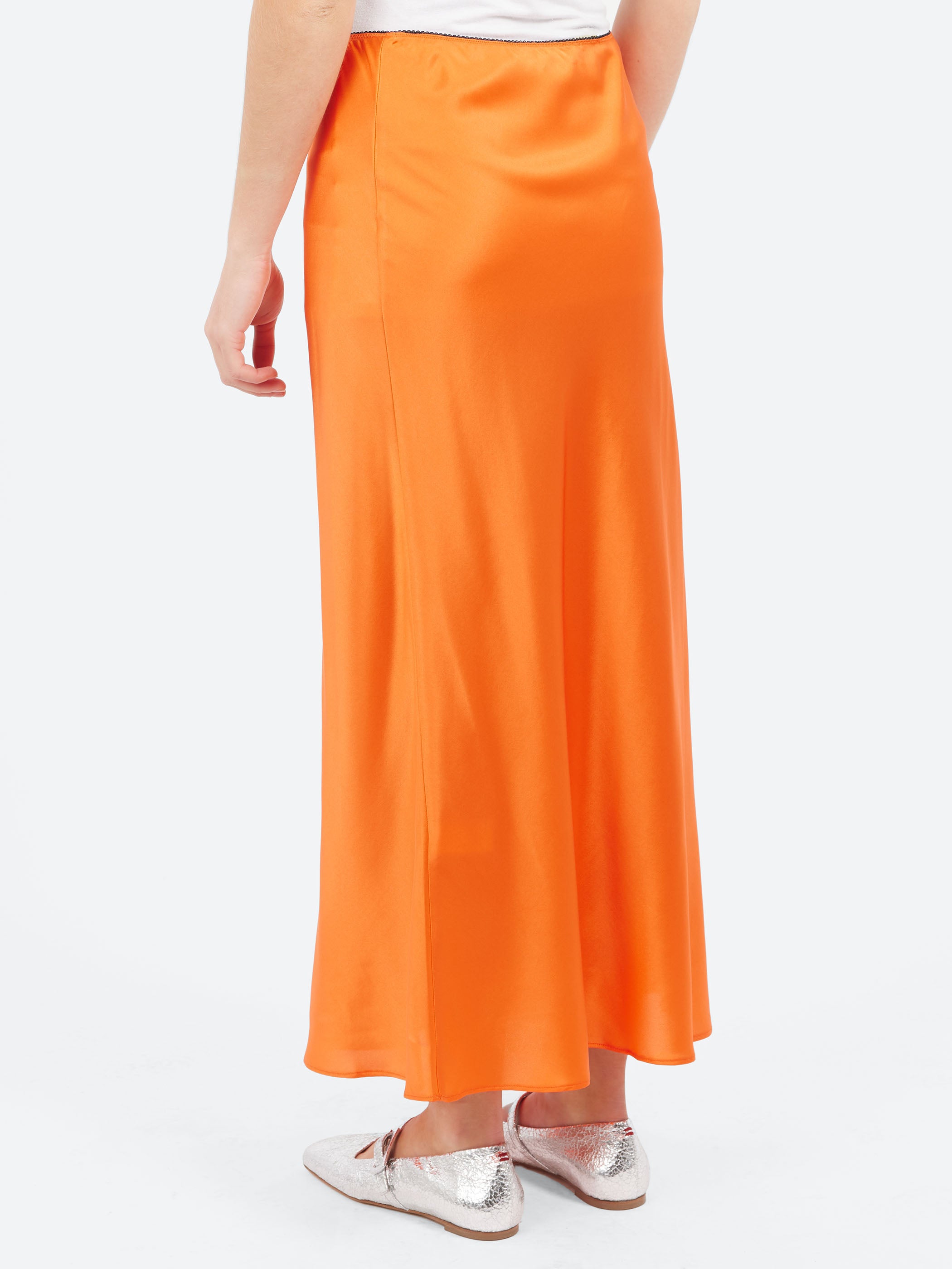 Silk Slip Skirt