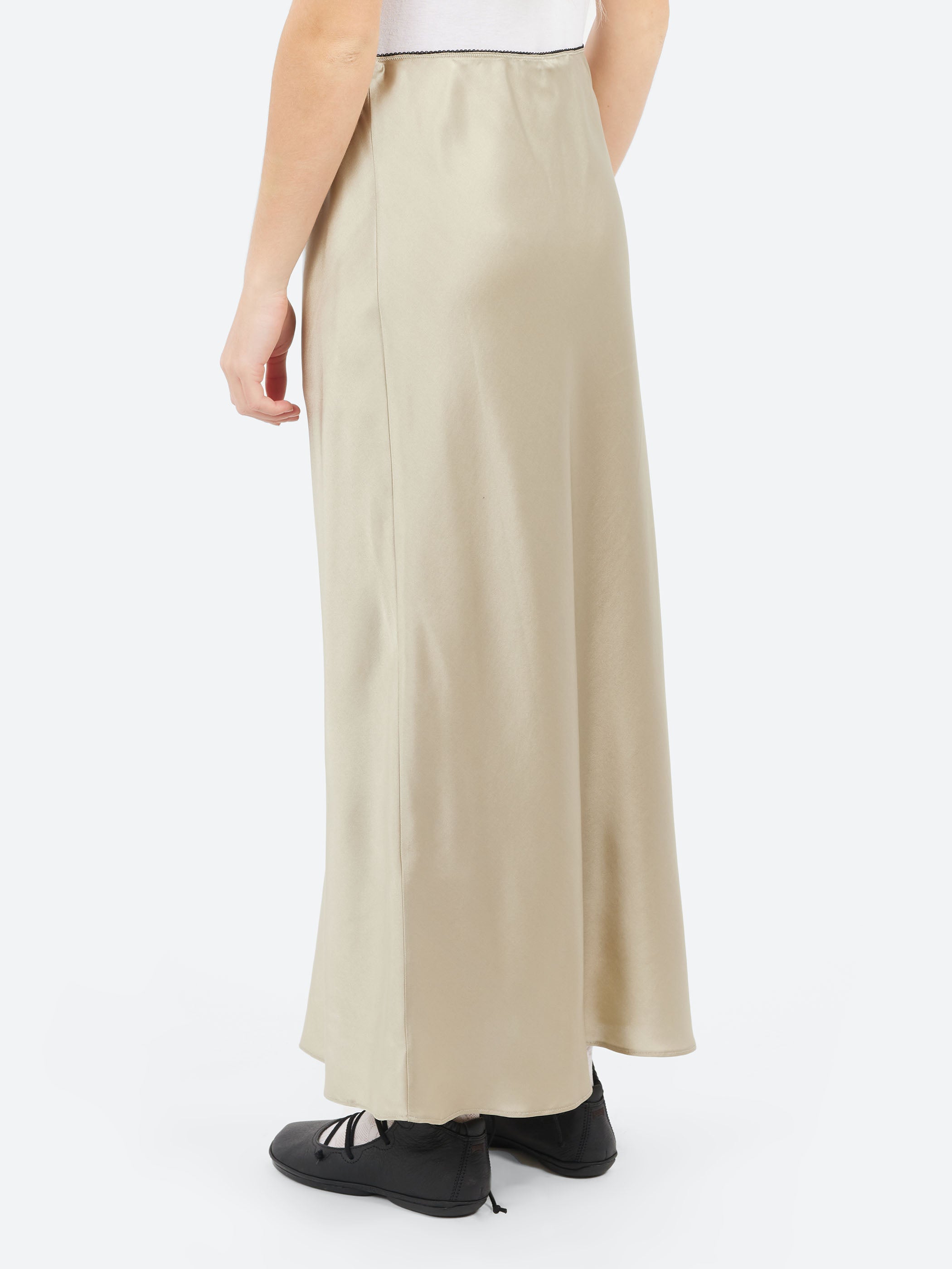 Silk Slip Skirt