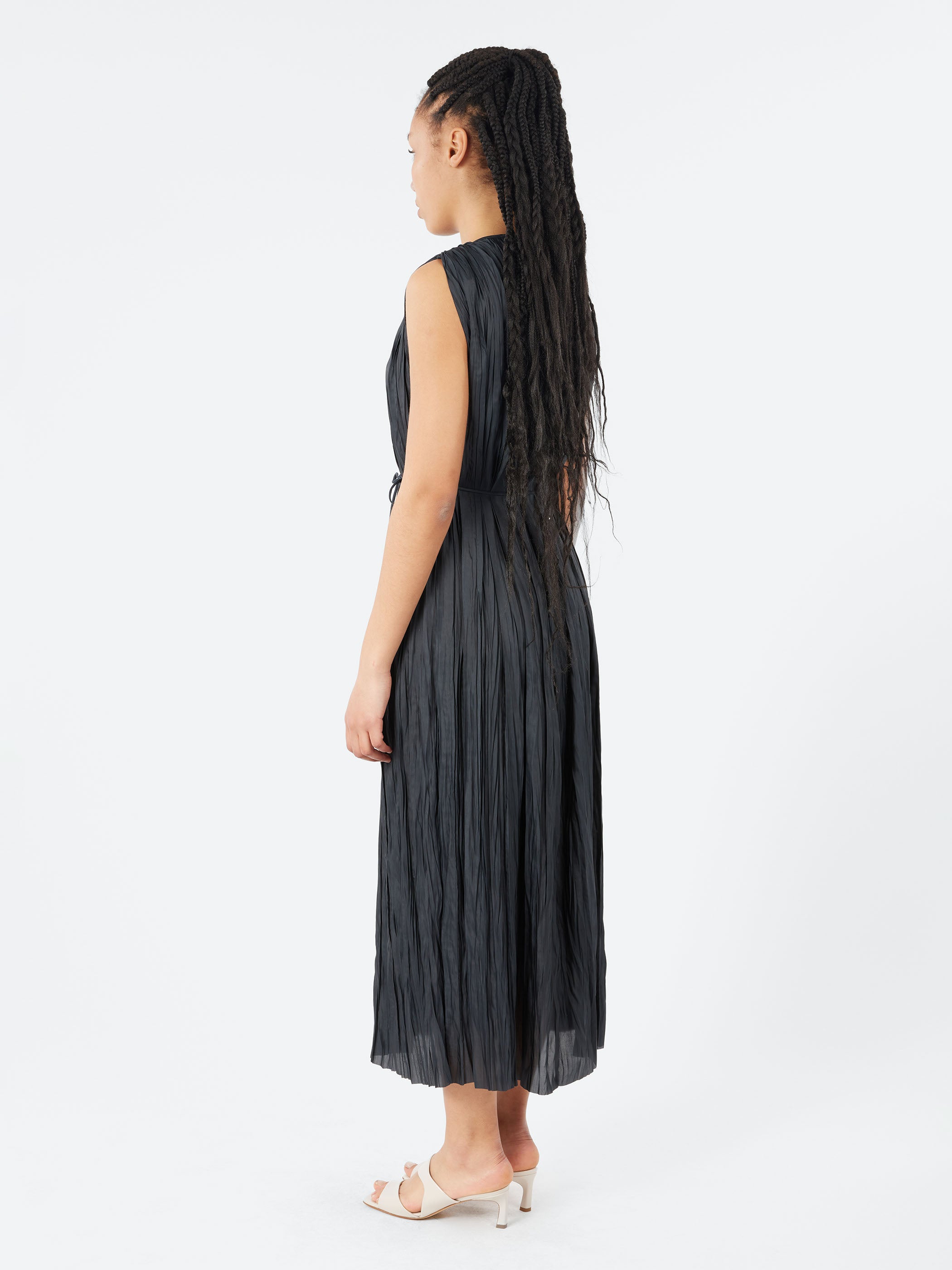 Plissé Dress