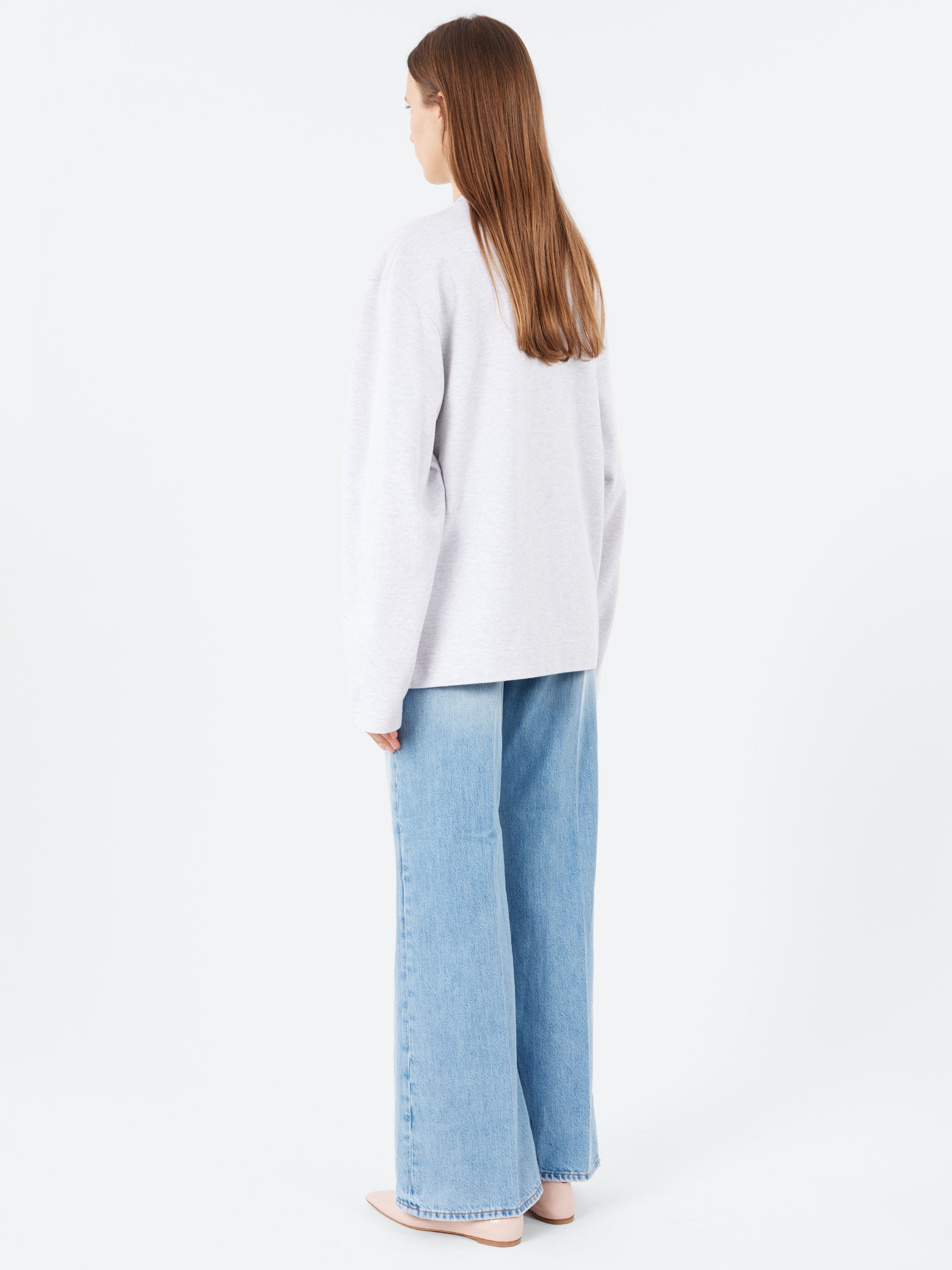 Relaxed Fit Logo Long Sleeve T-Shirt