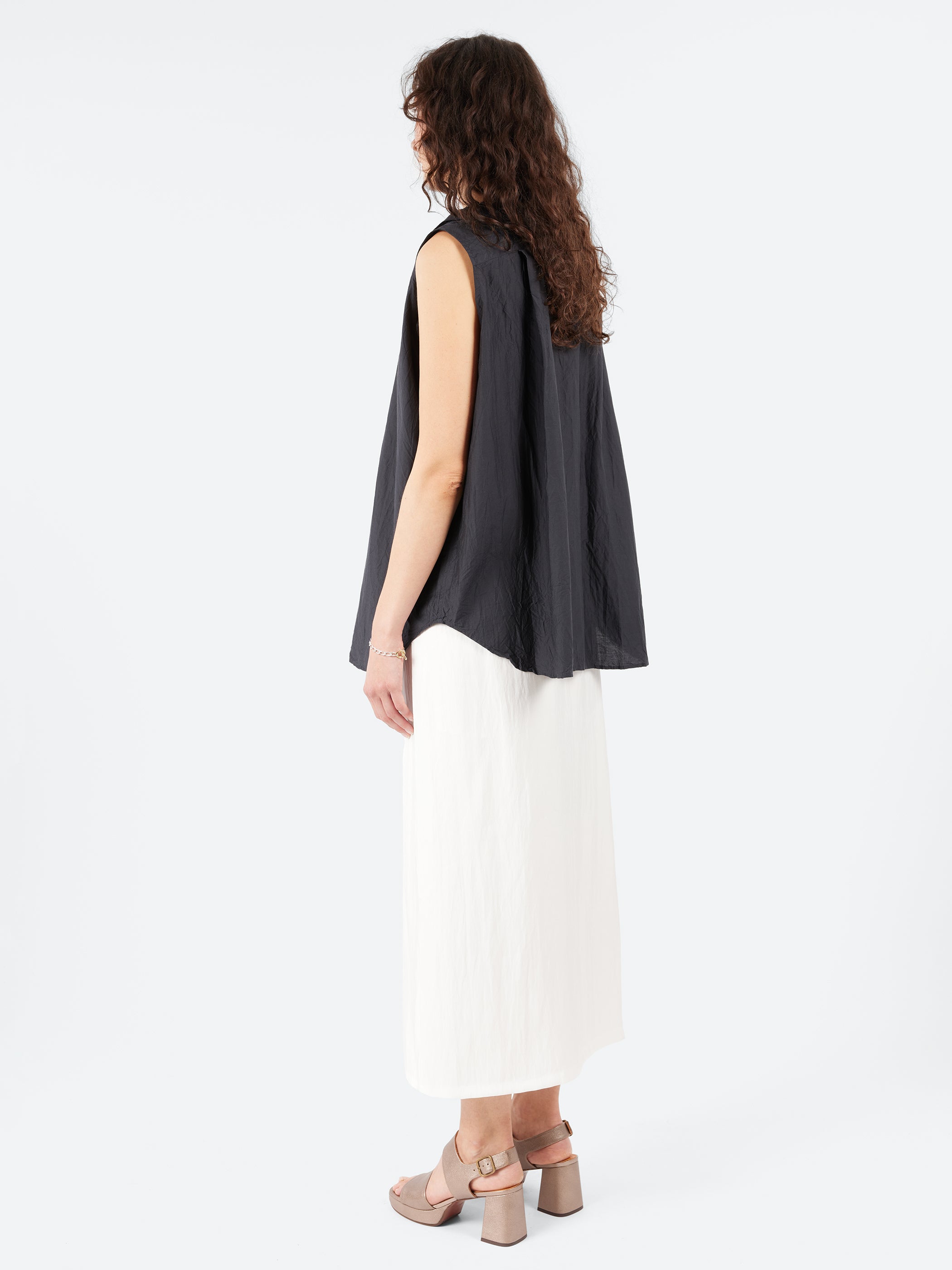 Ruffle Collar Shirt