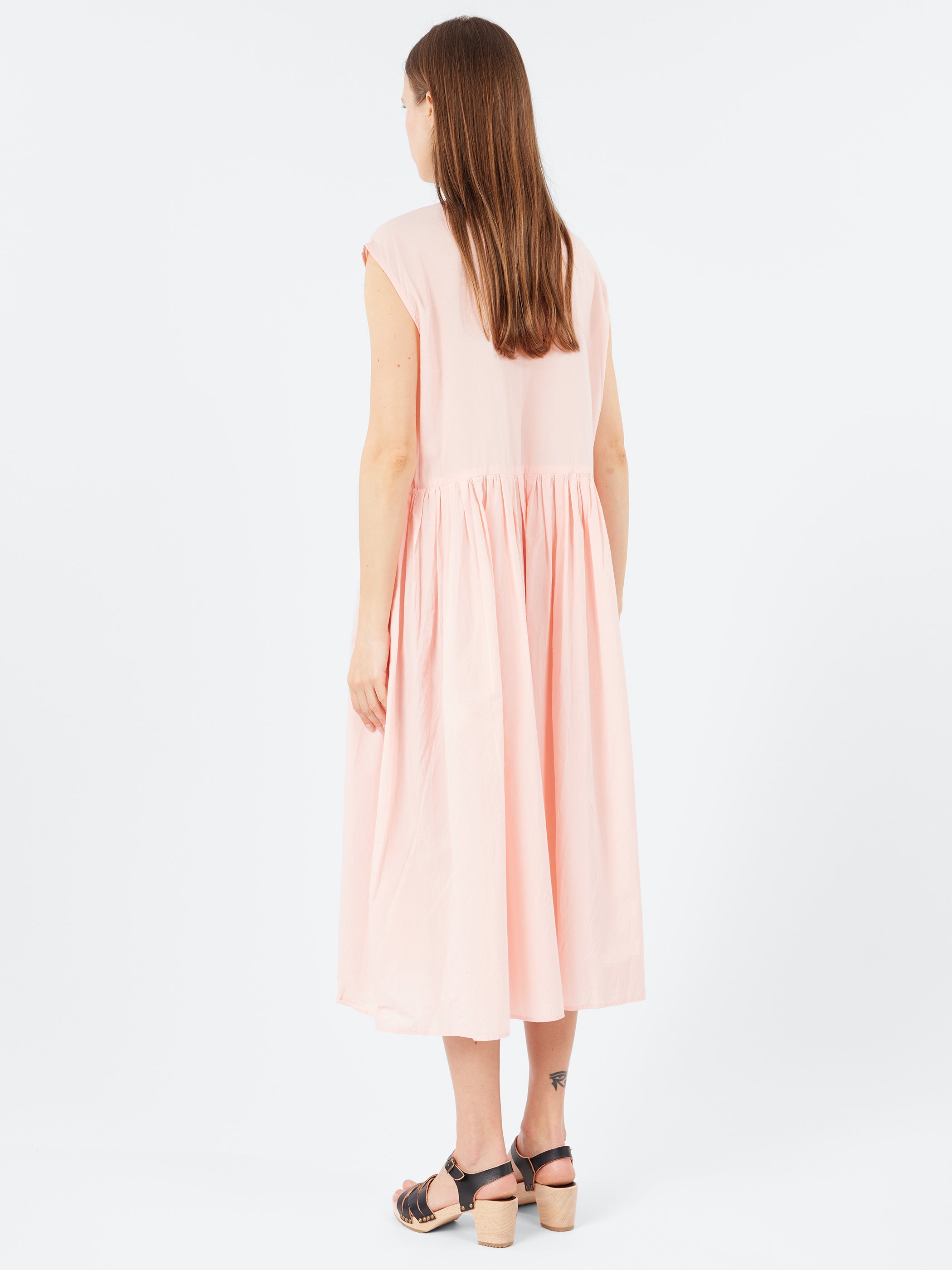 Pleated Shirt Dress