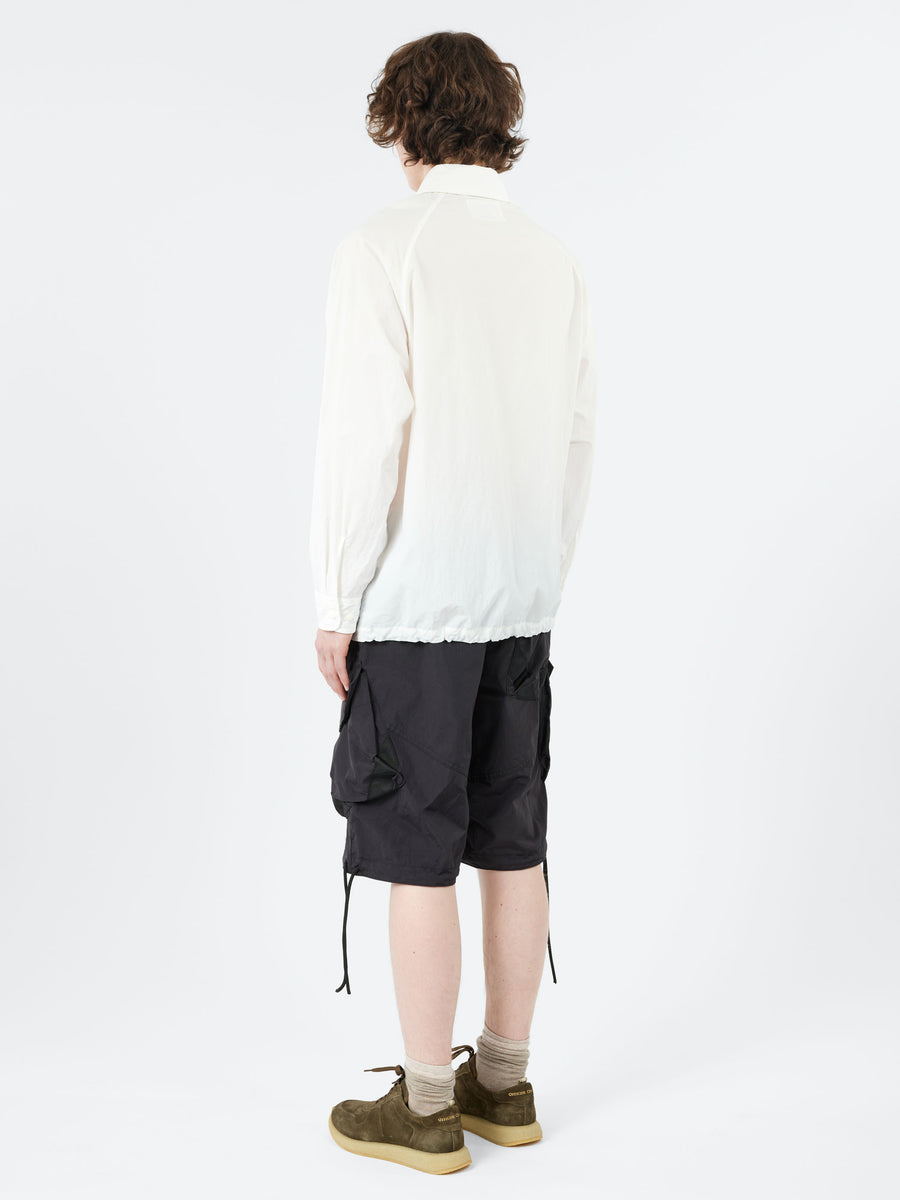 【MOUNTAIN RESEARCH】Coach Shirt ホワイトM Mountain Research - Coach Shirt in White – gravitypope