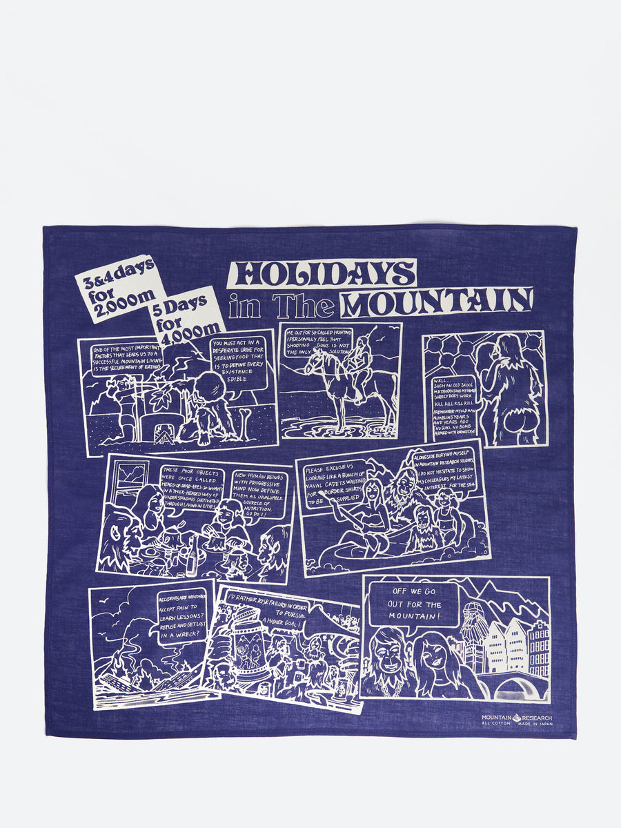 Mountain Research - Bandana in Navy – gravitypope