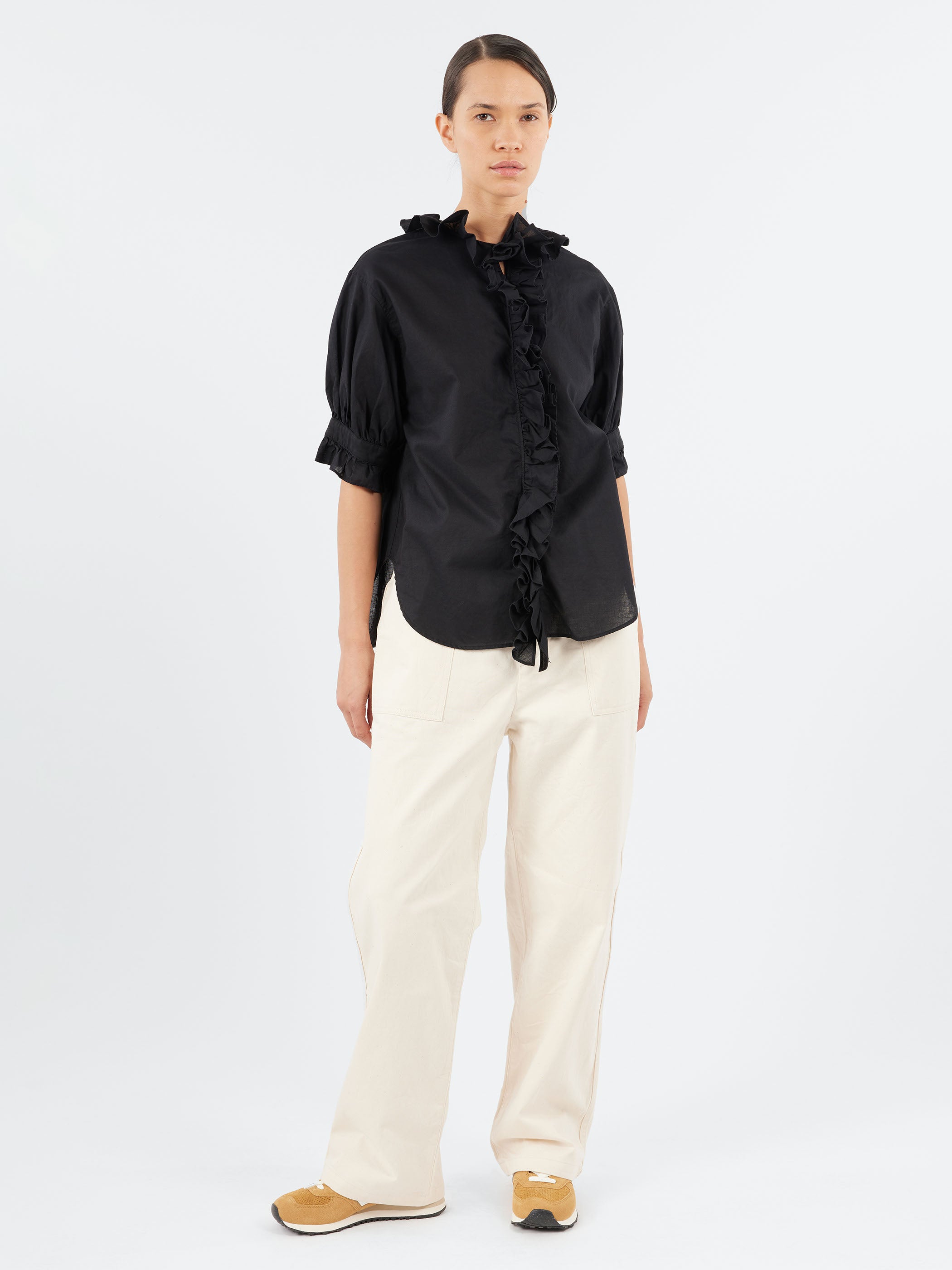 S/S Frill Shirt