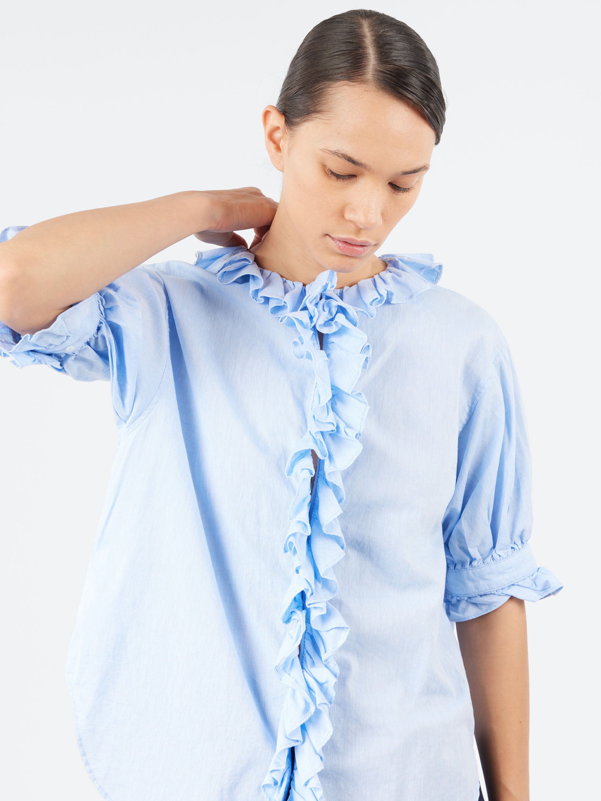 S/S Frill Shirt