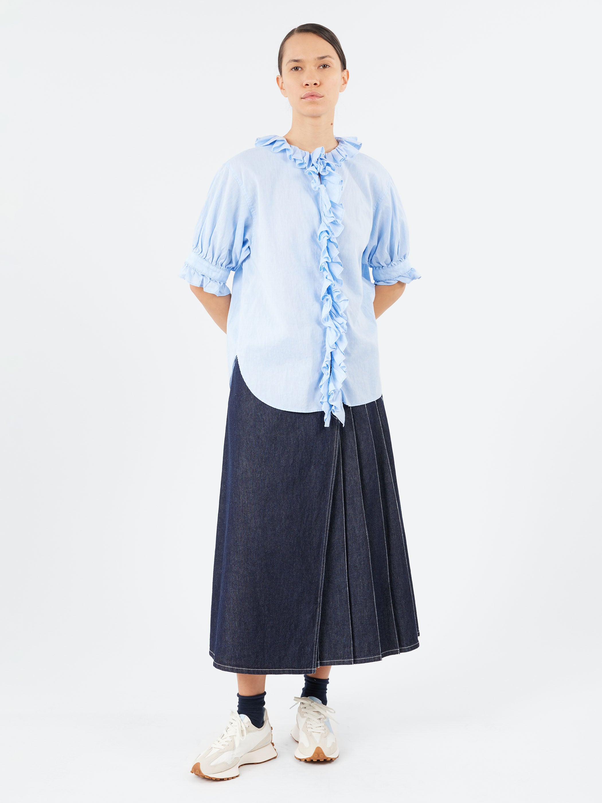 S/S Frill Shirt