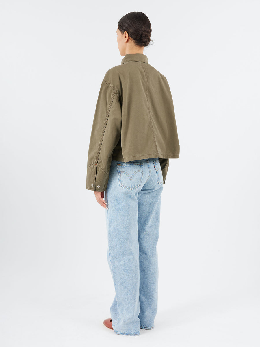 BEAMS BOY - Short Coverall Jacket in Olive – gravitypope