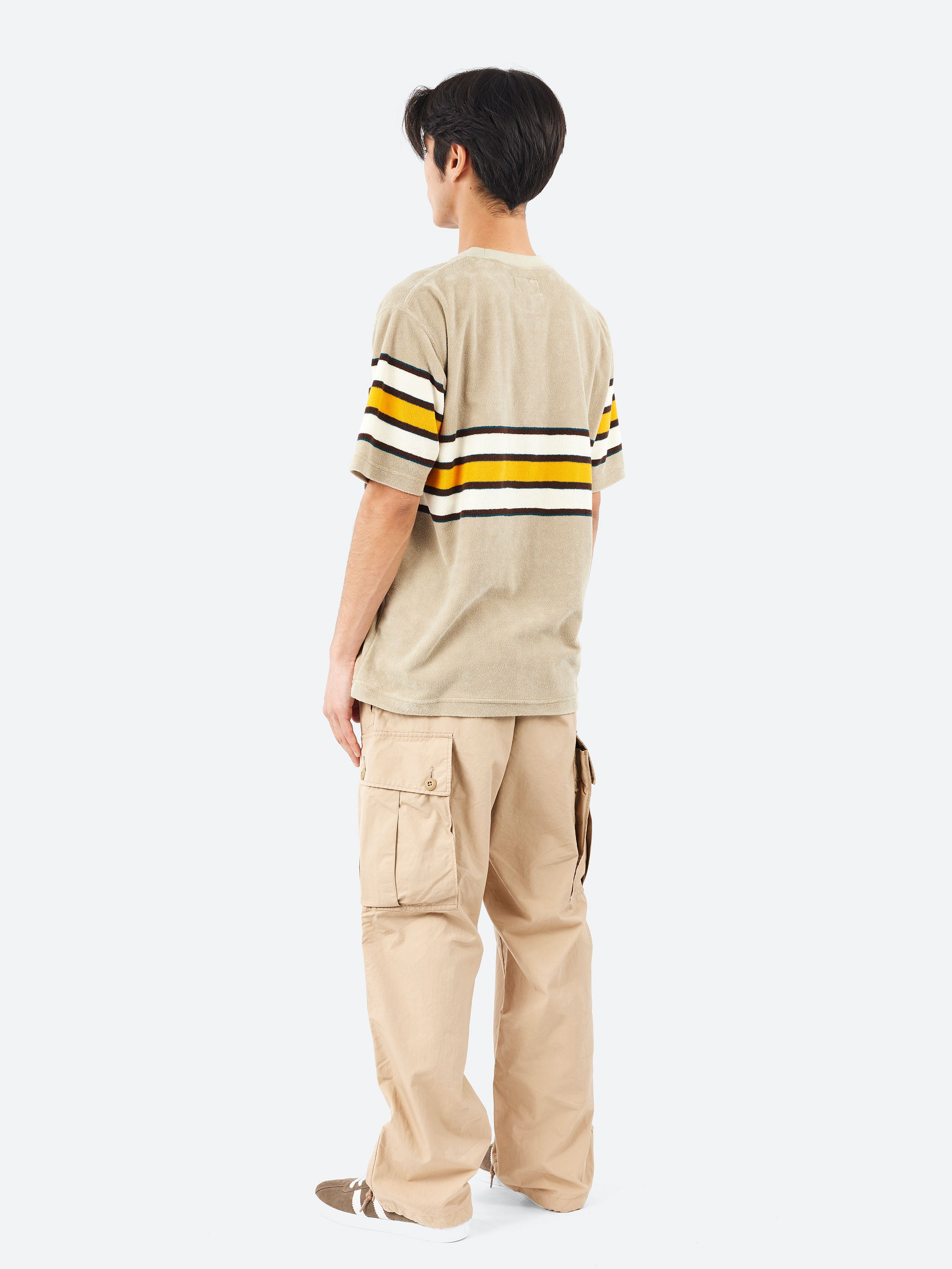 Stripe Pile Pocket Tee