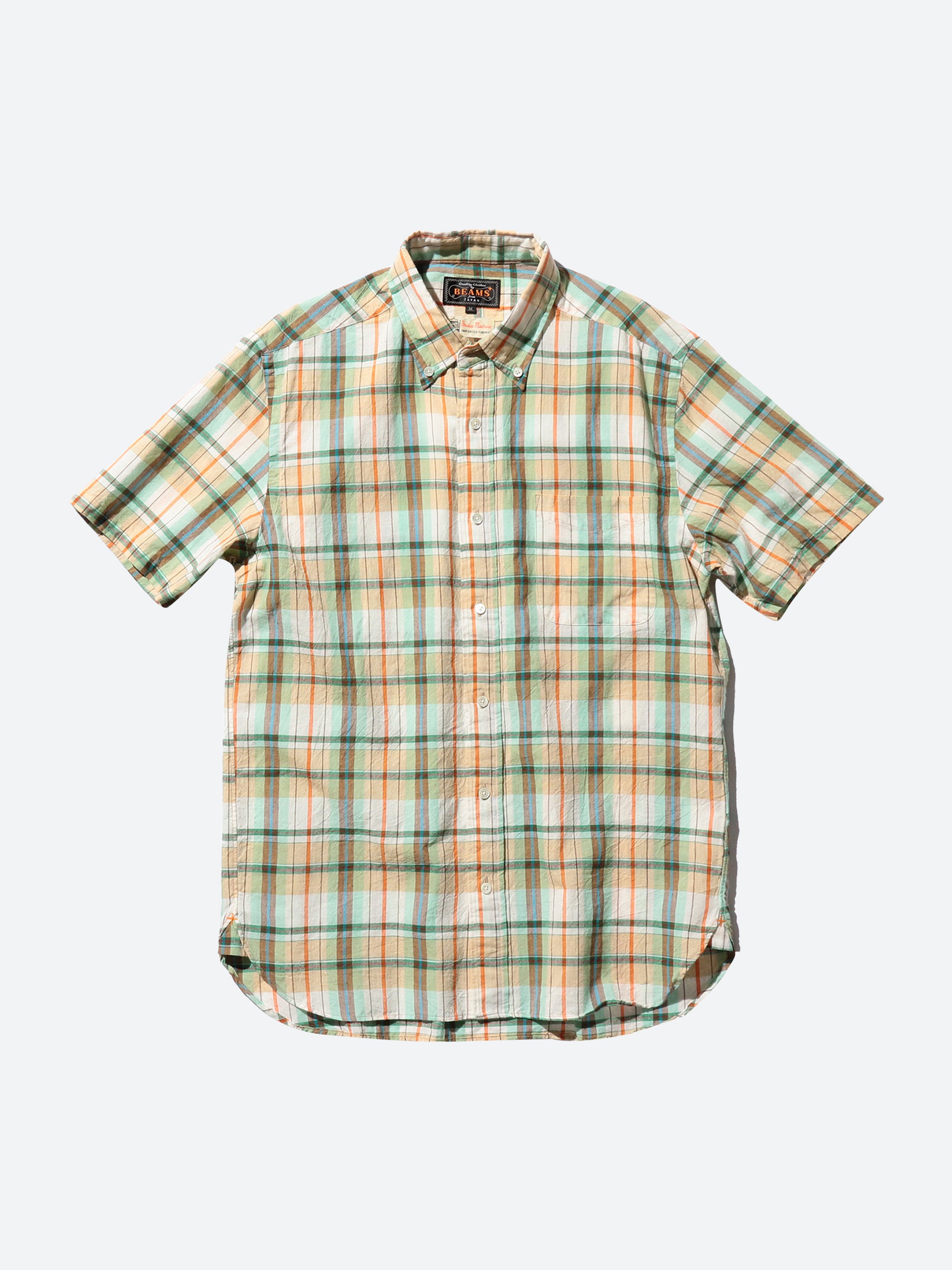 Madras Button Down Shirt