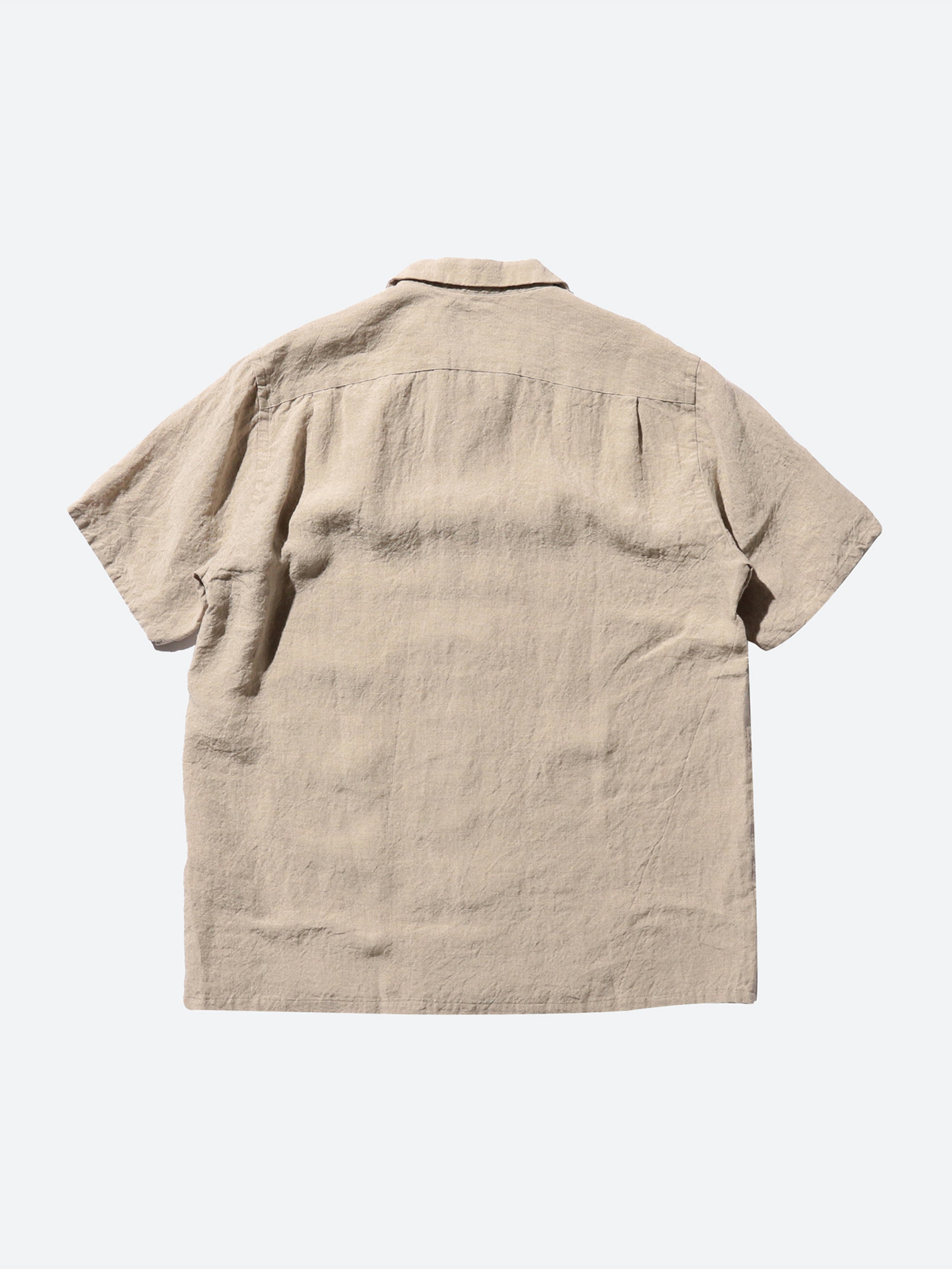 Open Collar Short Sleeve Shirt