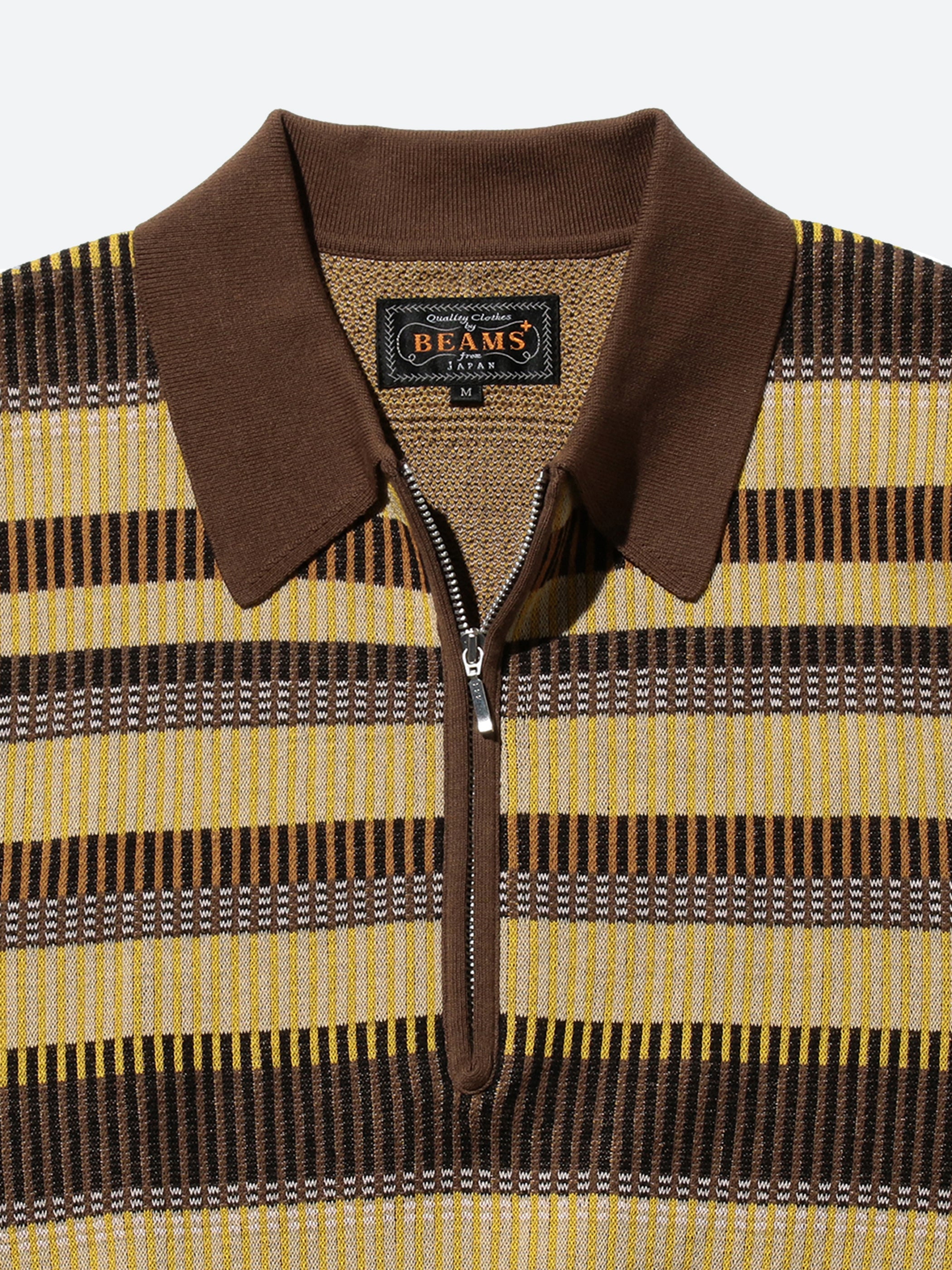 Half Zip Knit Polo