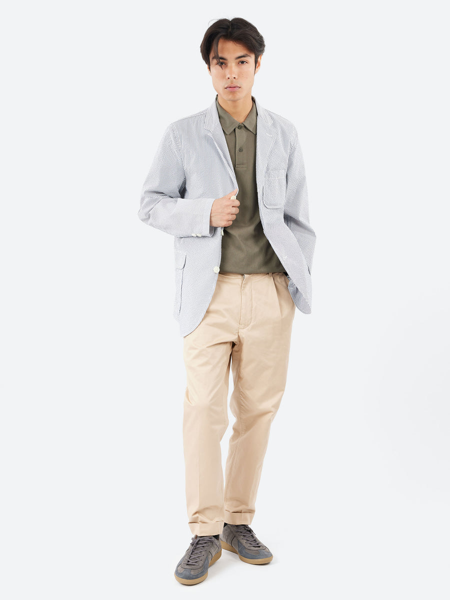 ジャケット・アウター 3B Shirt Jacket COOLMAX (R) Seersucker BEAMS PLUS（ビームス プラス）3B Shirt Jacket COOLMAX (R