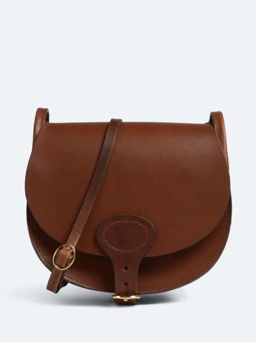 Blue de Chauffe - Diane M Saddle Bag in Cuba Libre – gravitypope