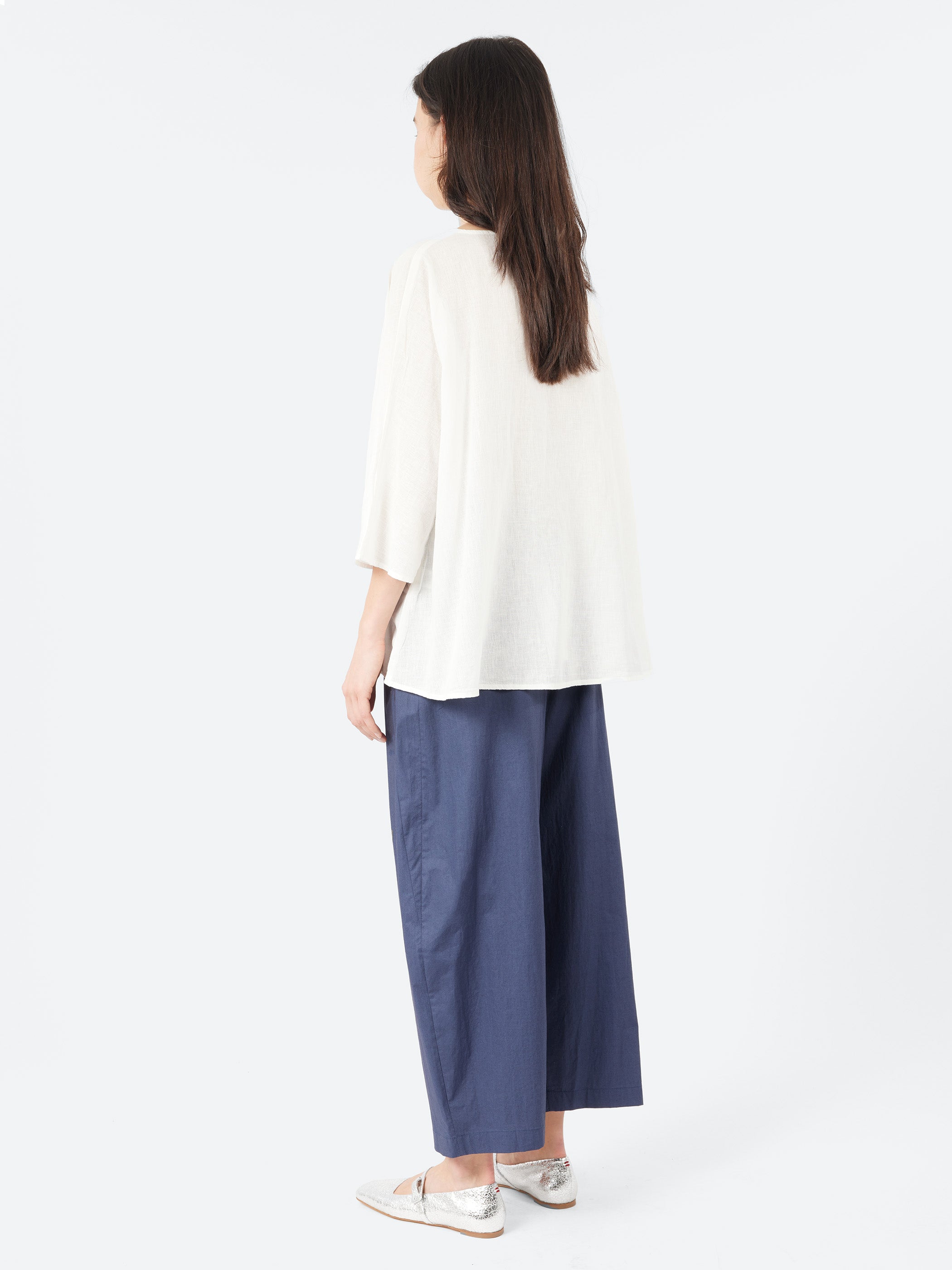 3/4 Sleeves Wide Shirt