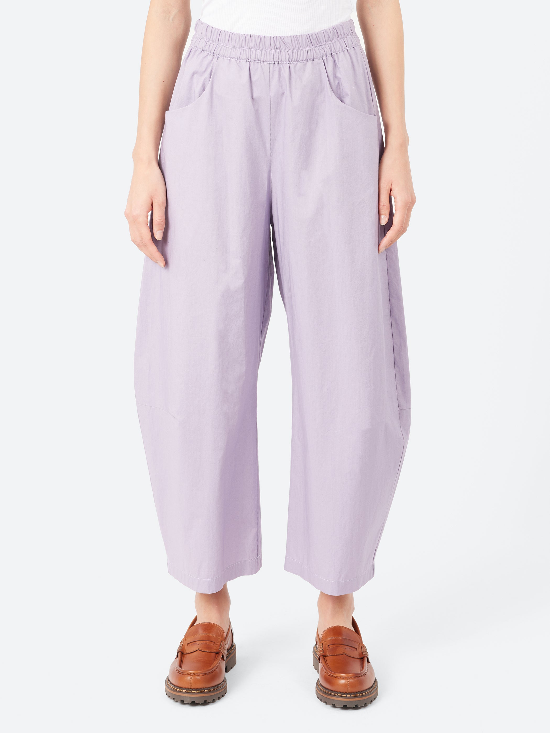Elastic Pleat Trousers
