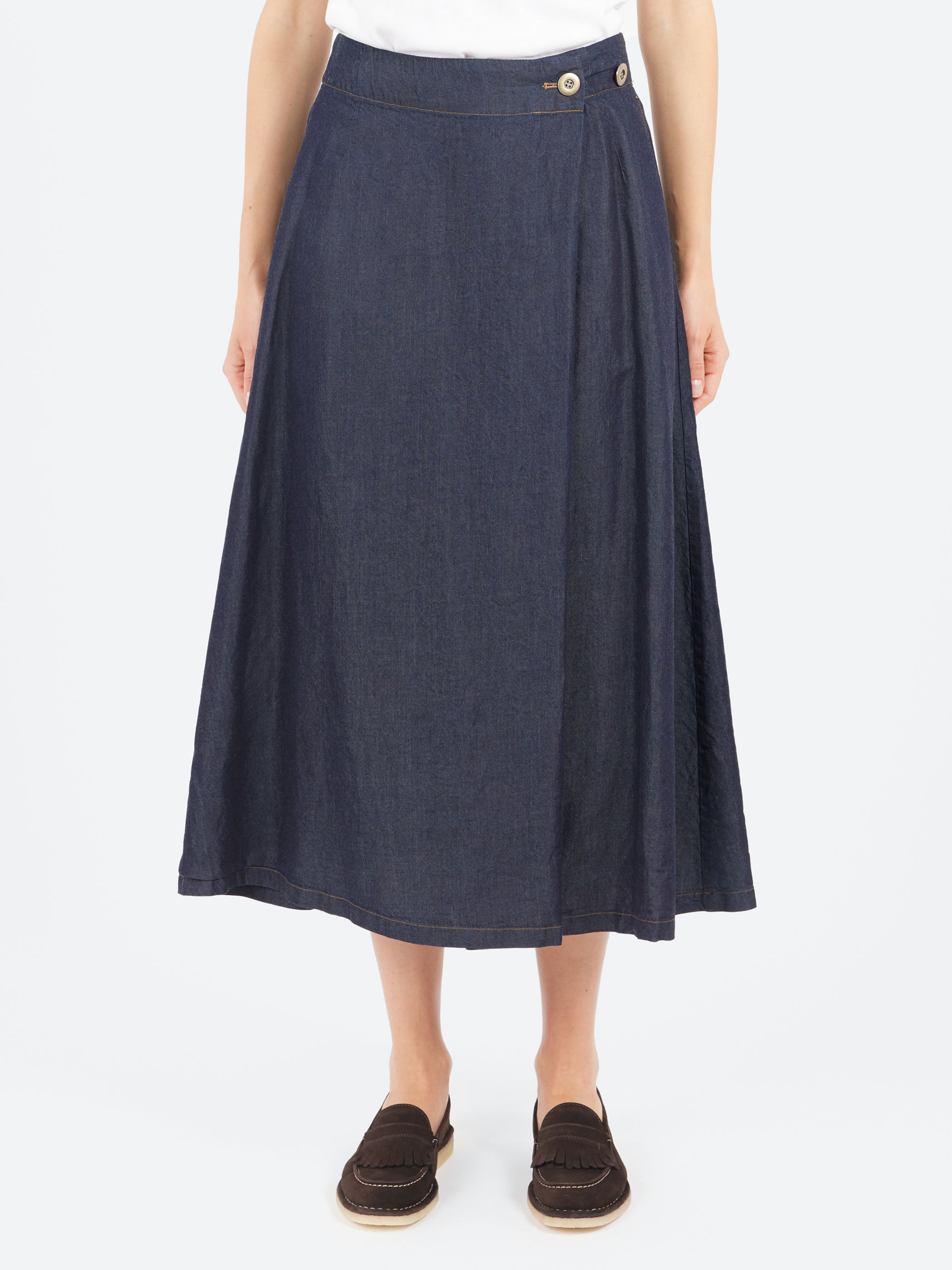 Fake Wrap Skirt