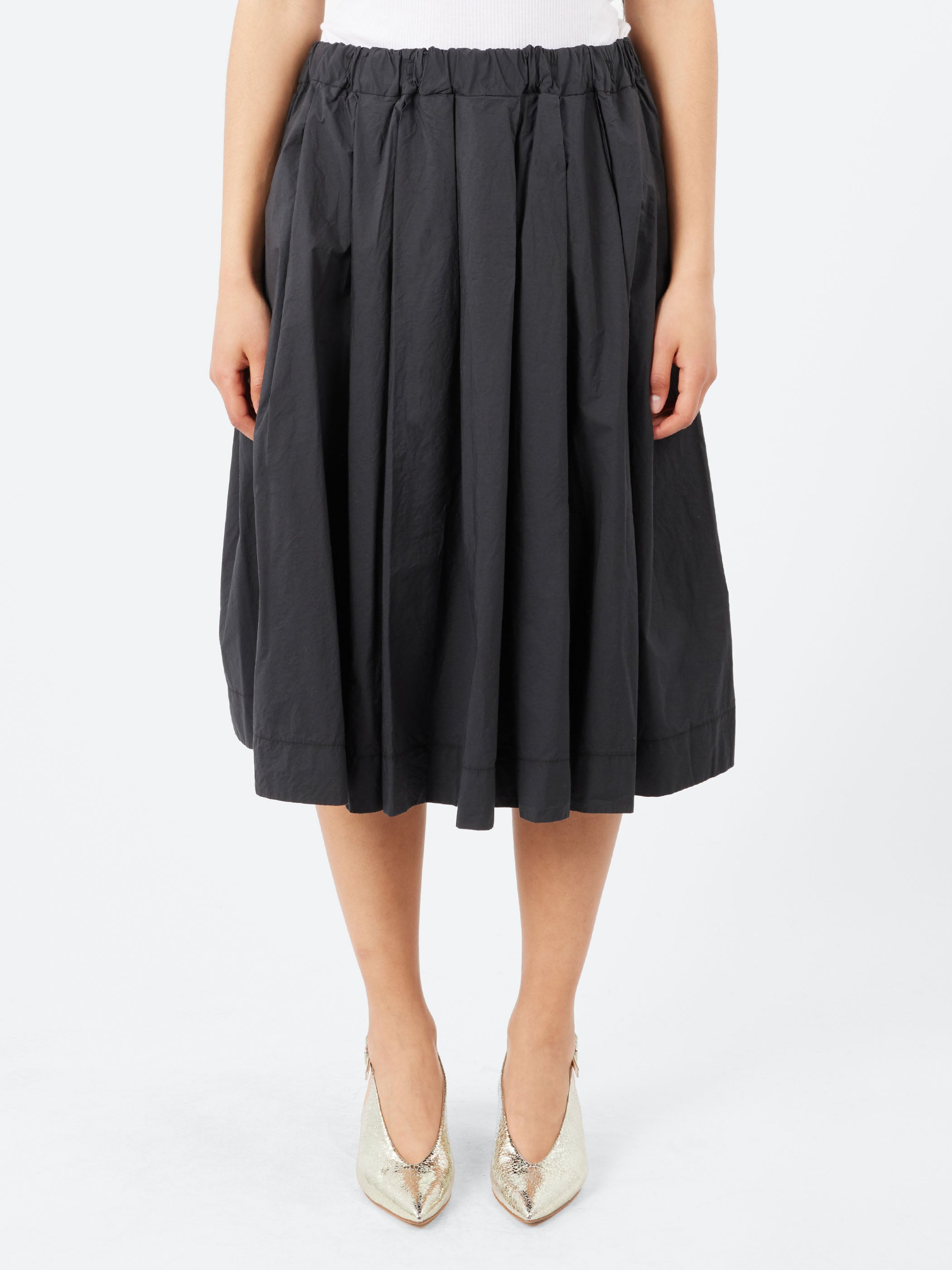 Pleated Short Skirt TC