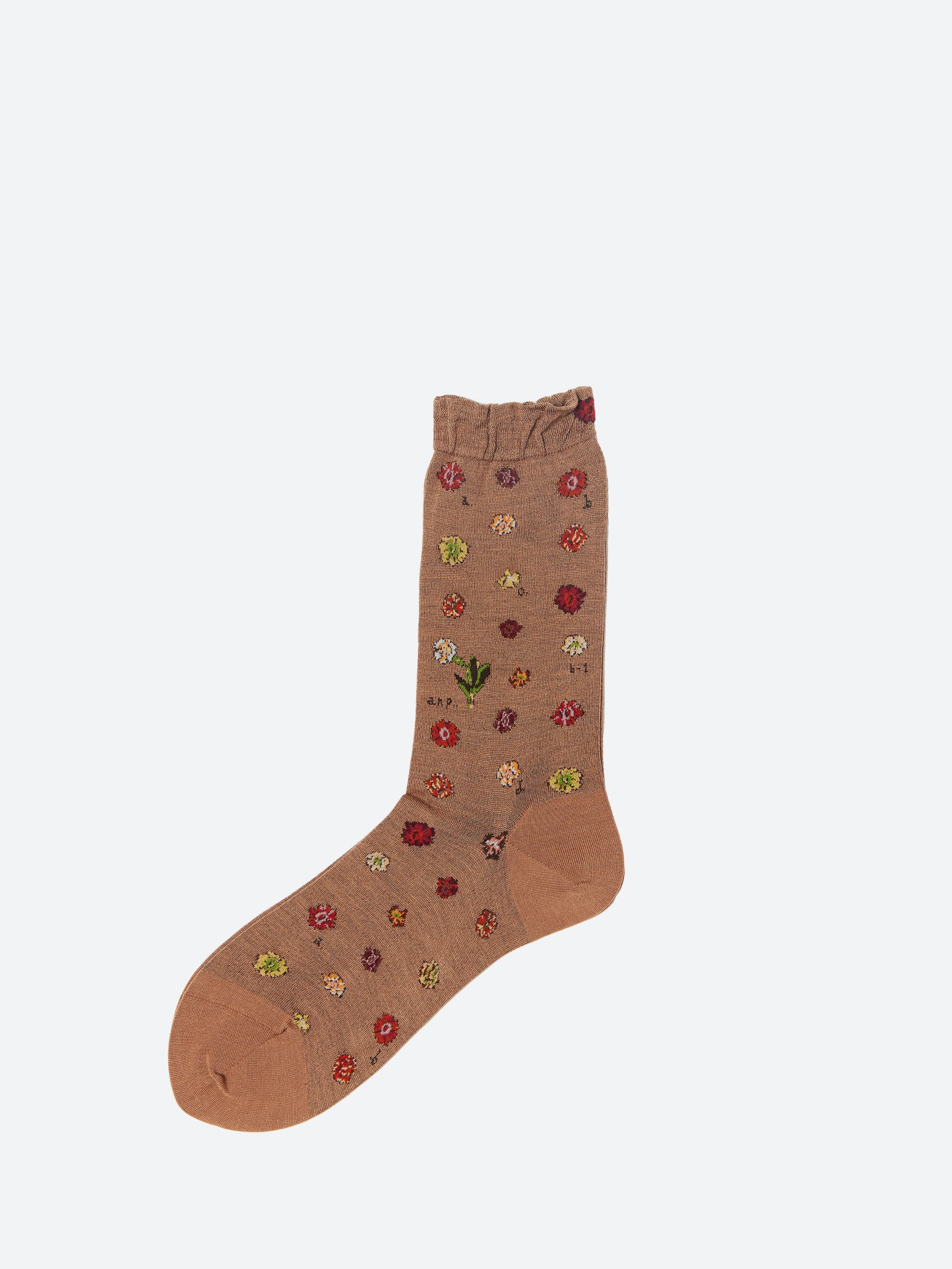 Polka Flower Socks