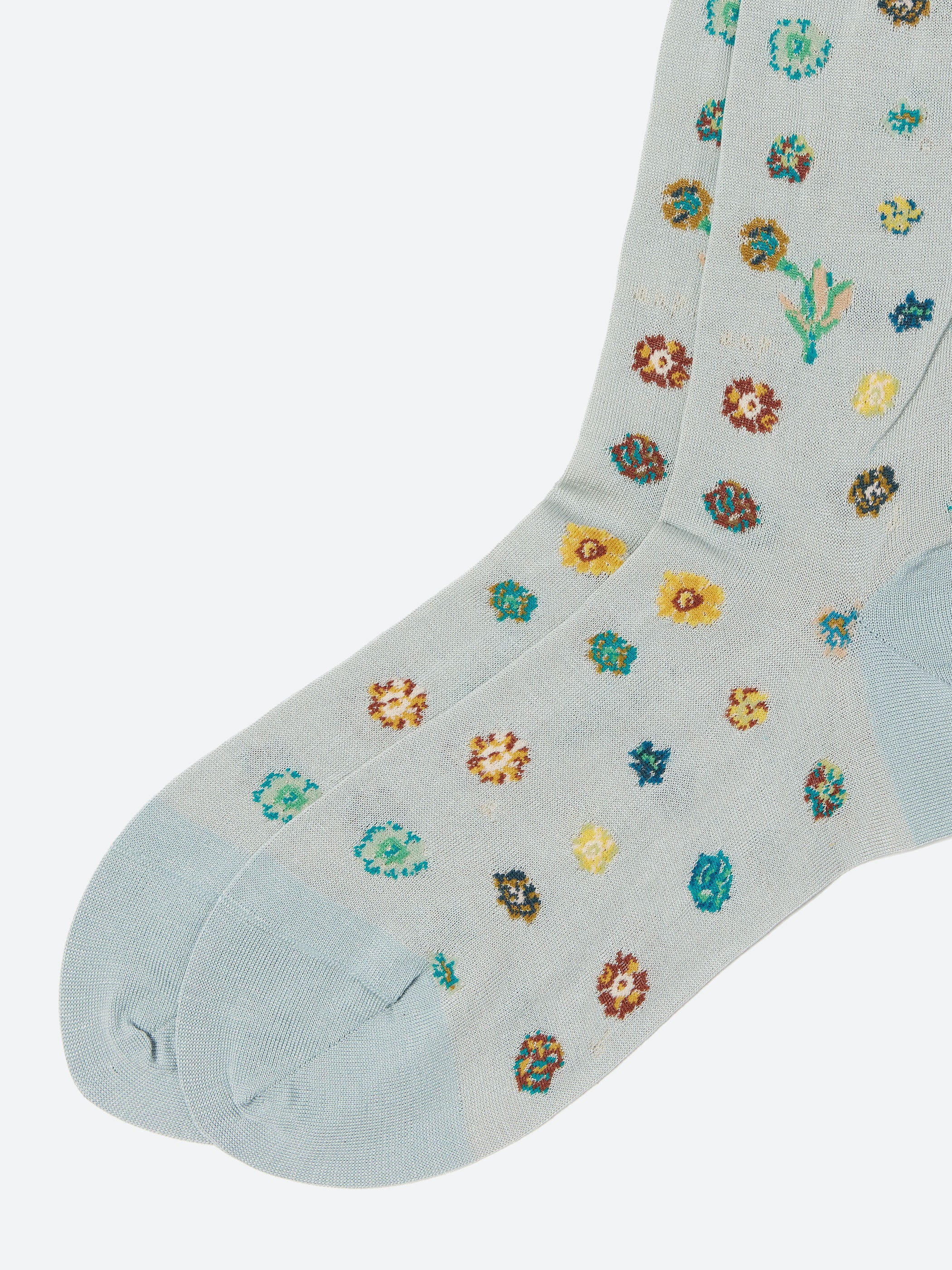 Polka Flower Socks