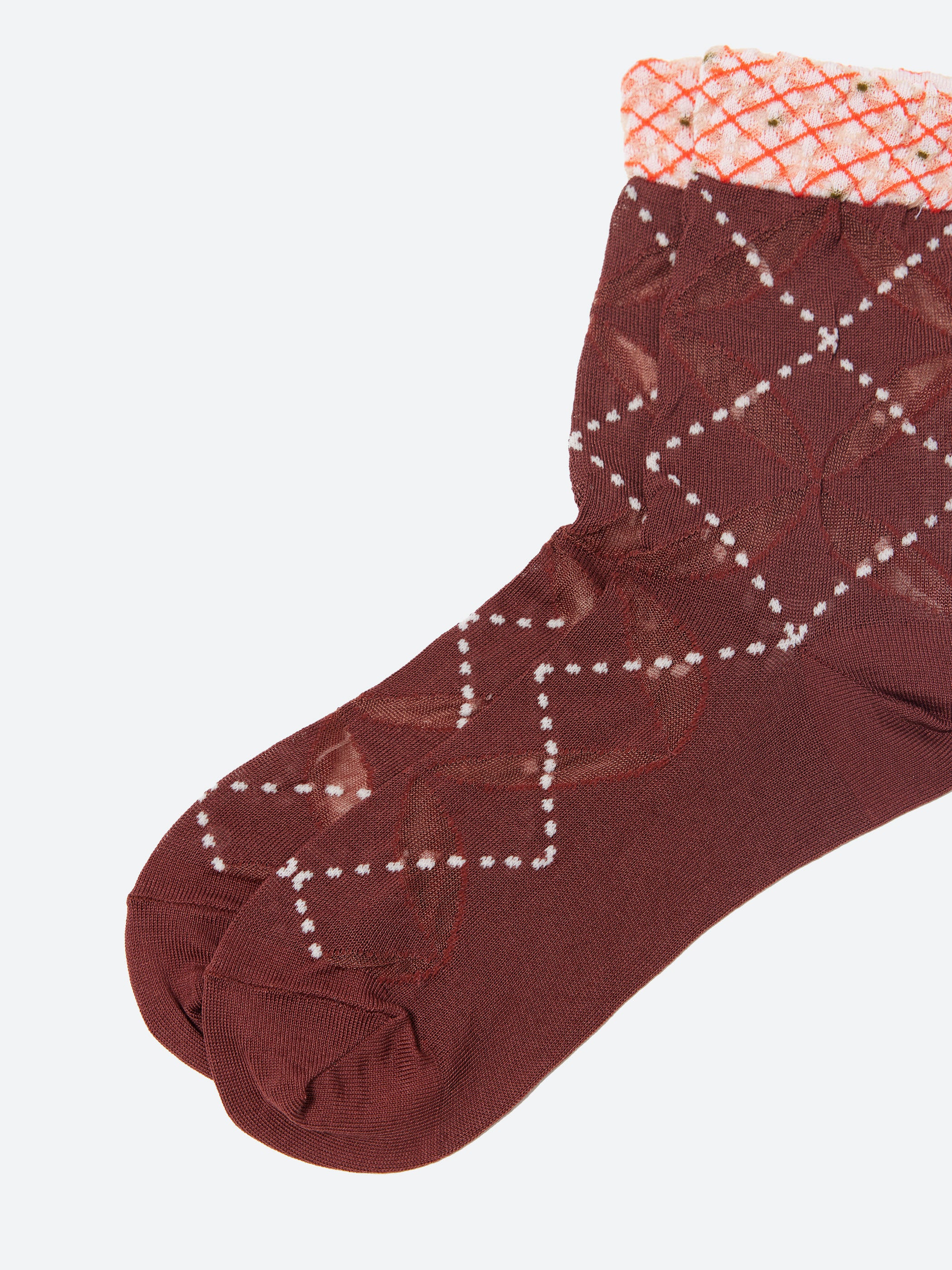 Circle Argyle Socks