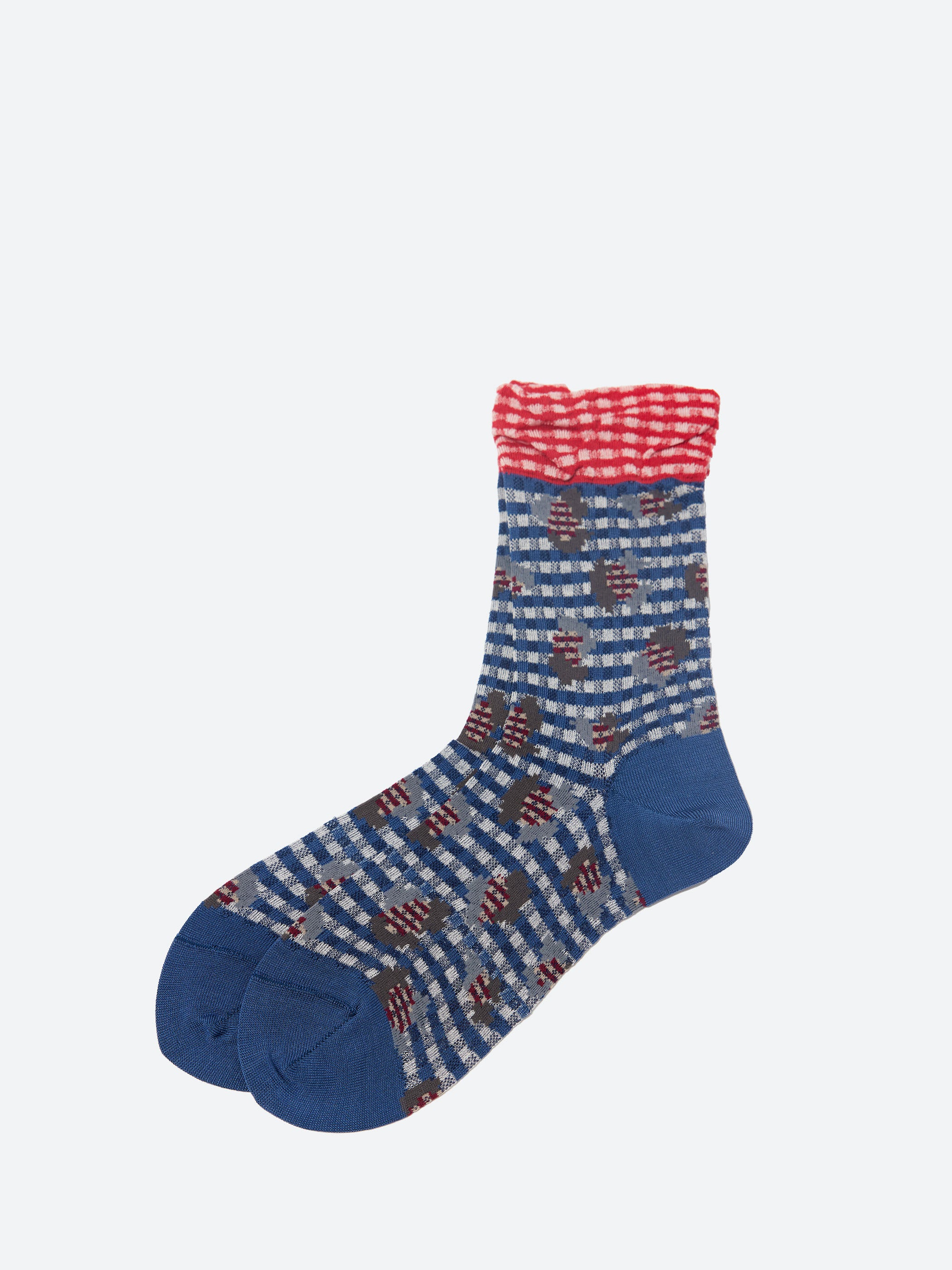 Jungle Check Socks