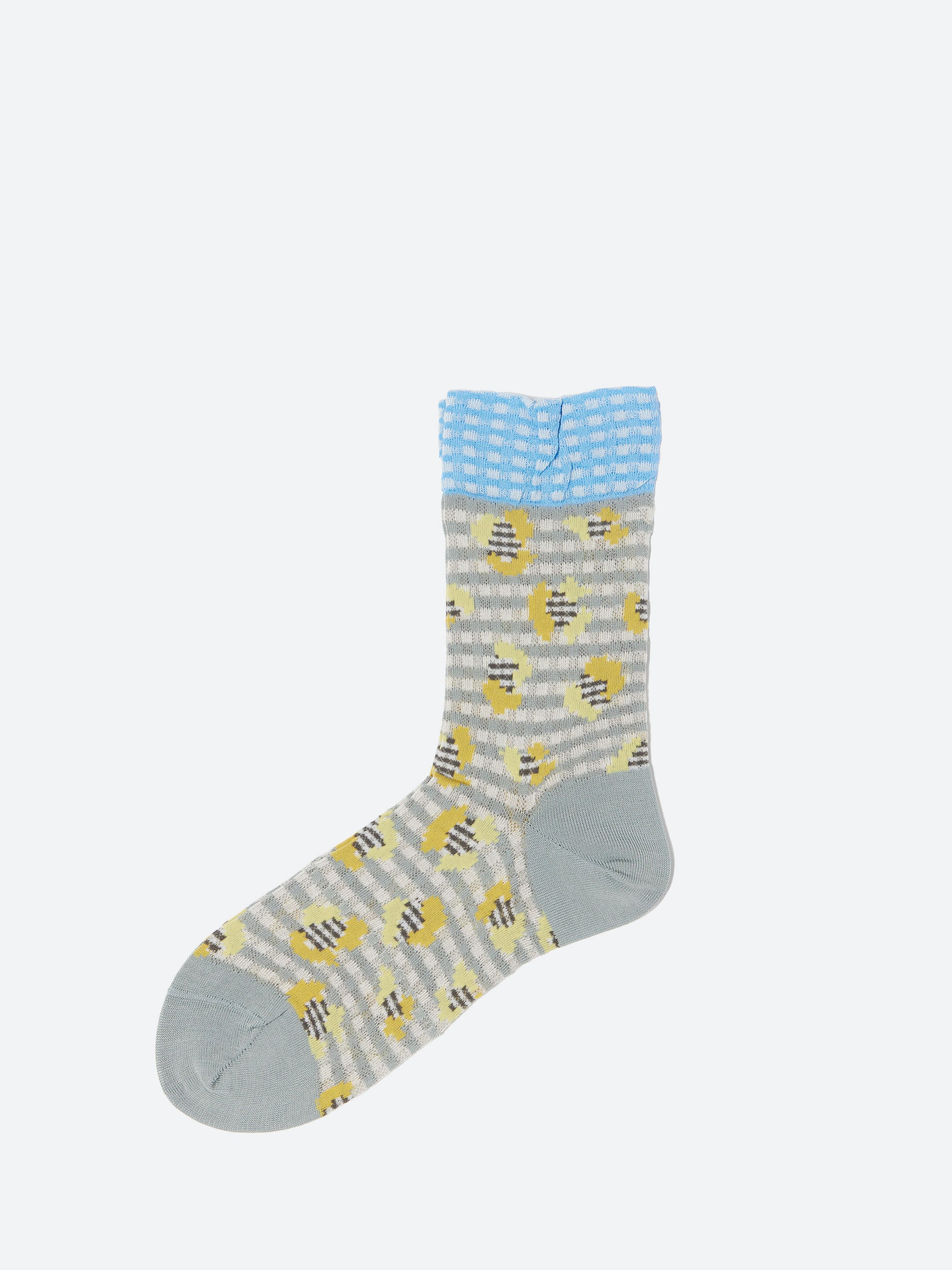 Jungle Check Socks
