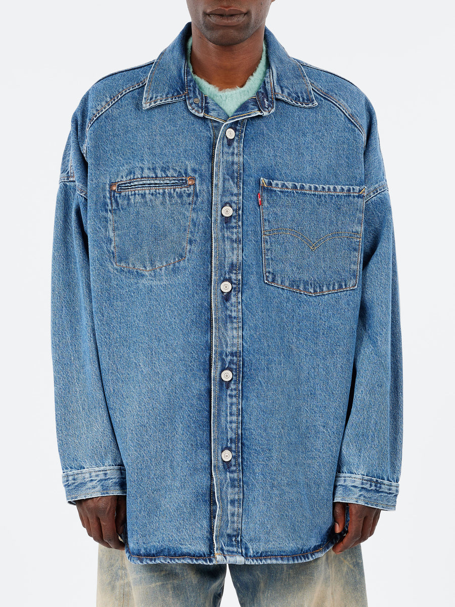 Levi's - Twisted Shacket in Lets Do The Twist (Medium Wash