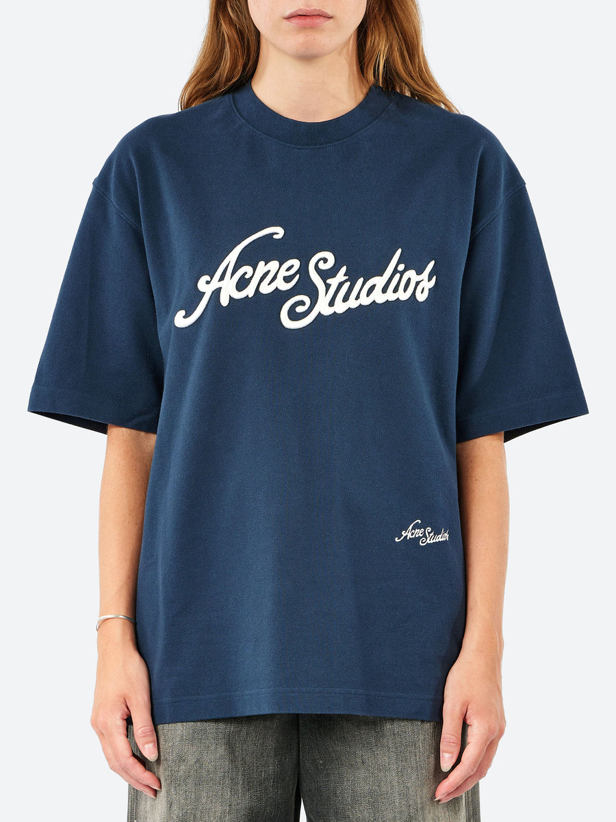Acne Tシャツ Acne Studios - Logo t-shirt - Optic White