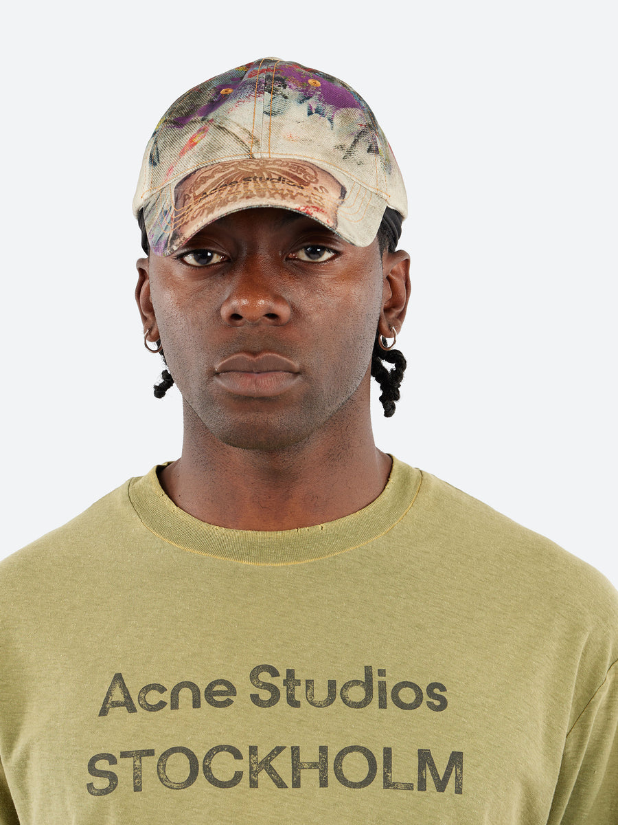 Acne Studios - Printed Cap in Multi – gravitypope