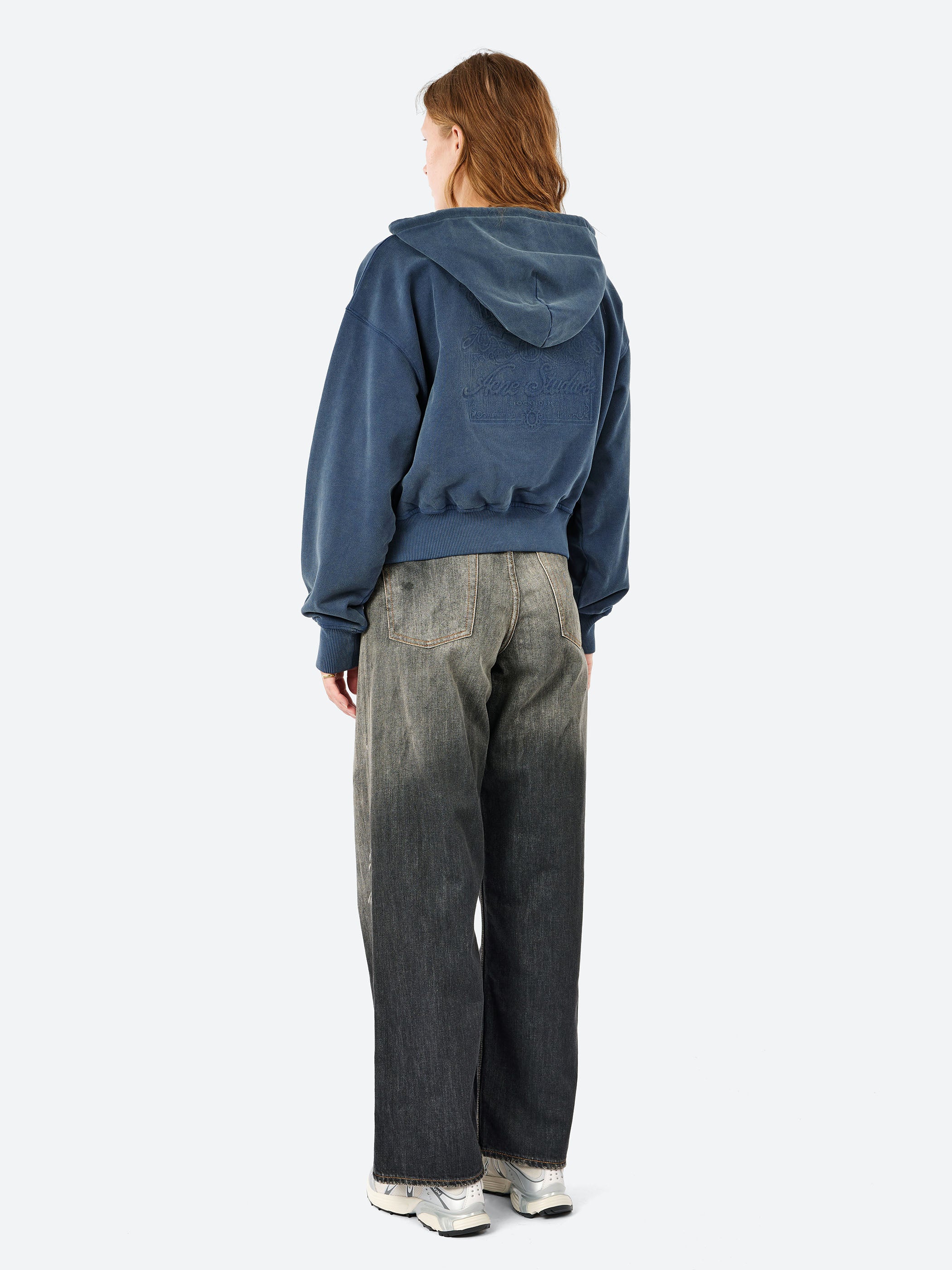 Hooded Zipper Sweater