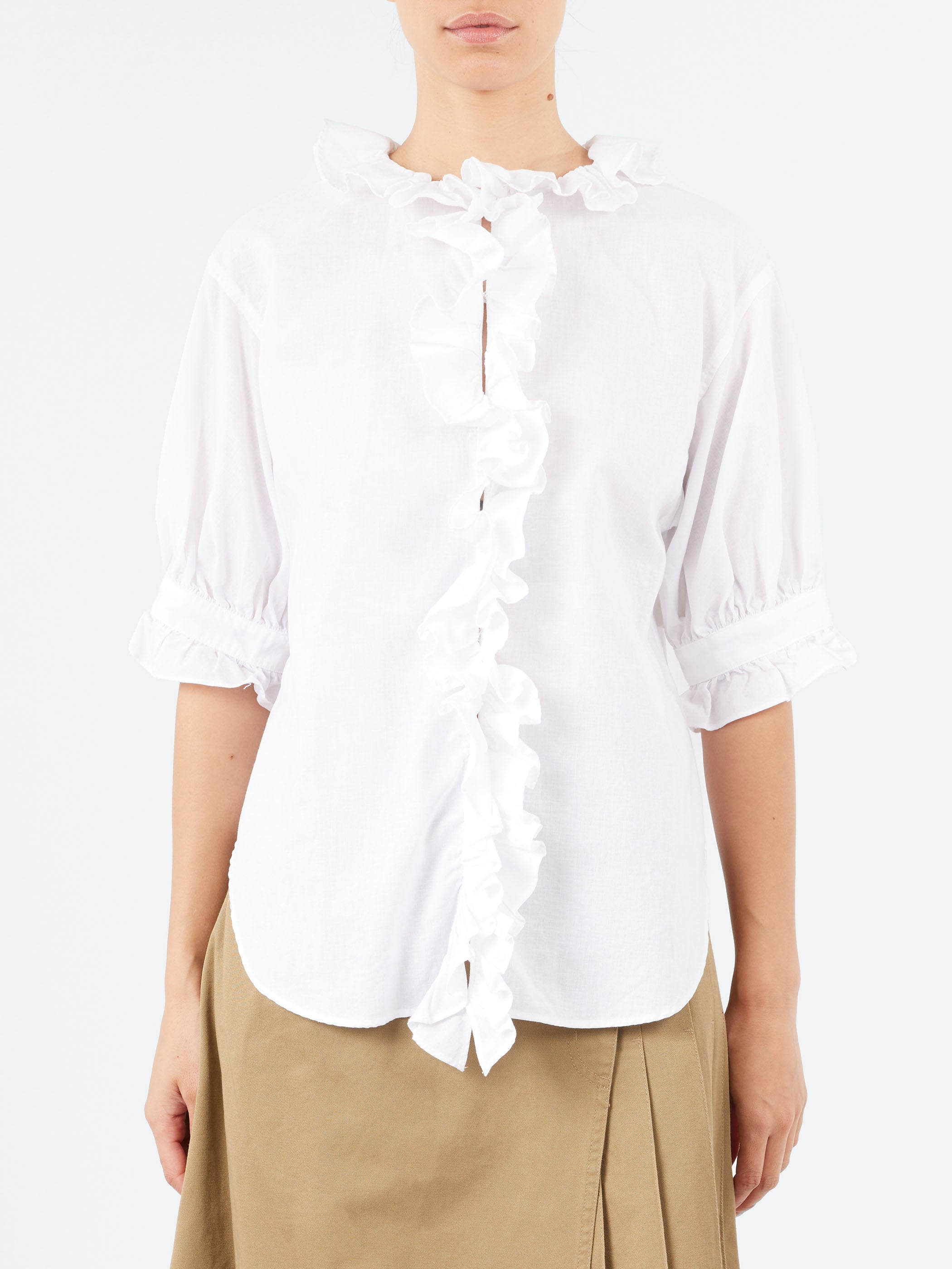 S/S Frill Shirt
