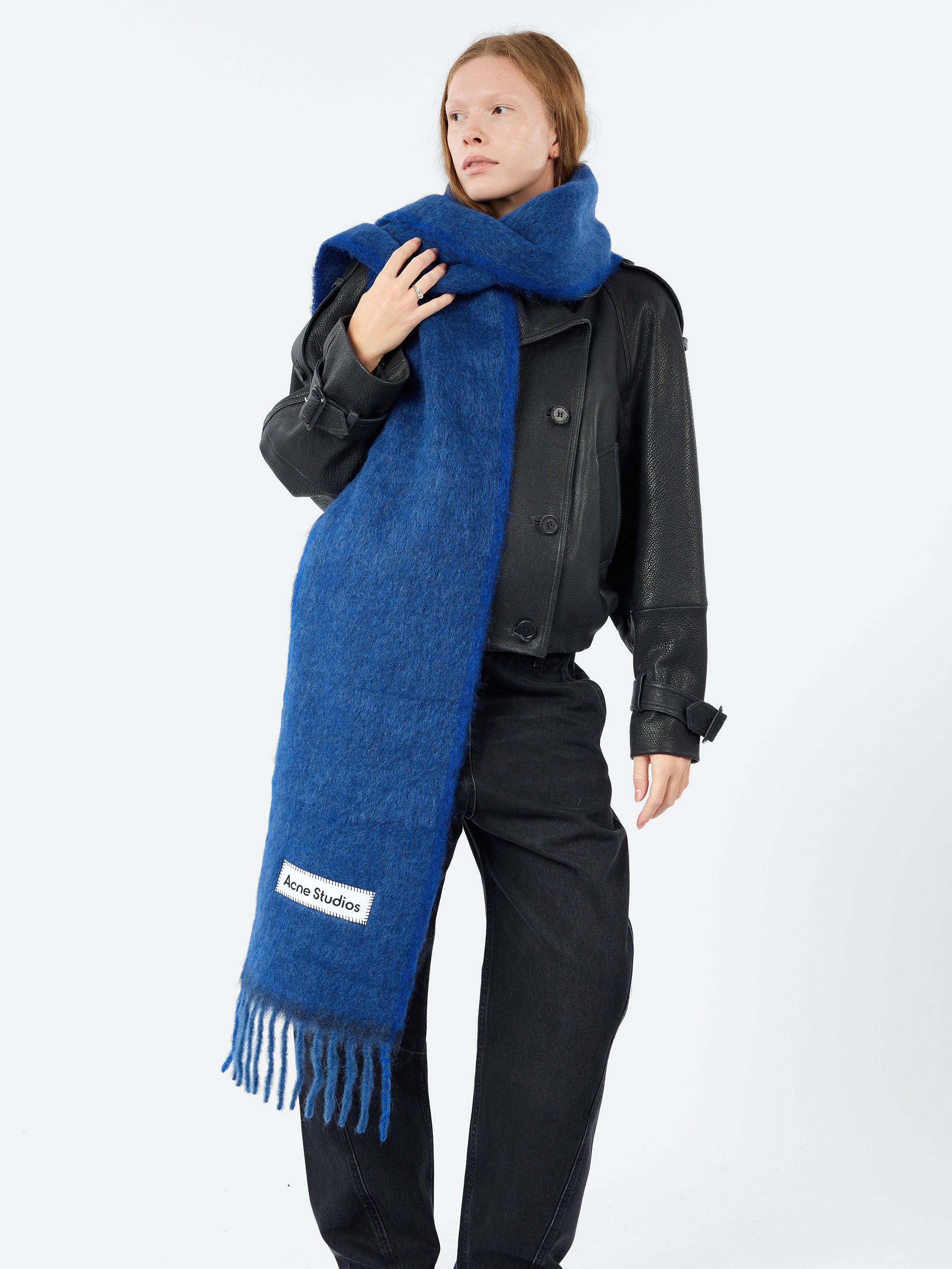 Wool Mohair Scarf
