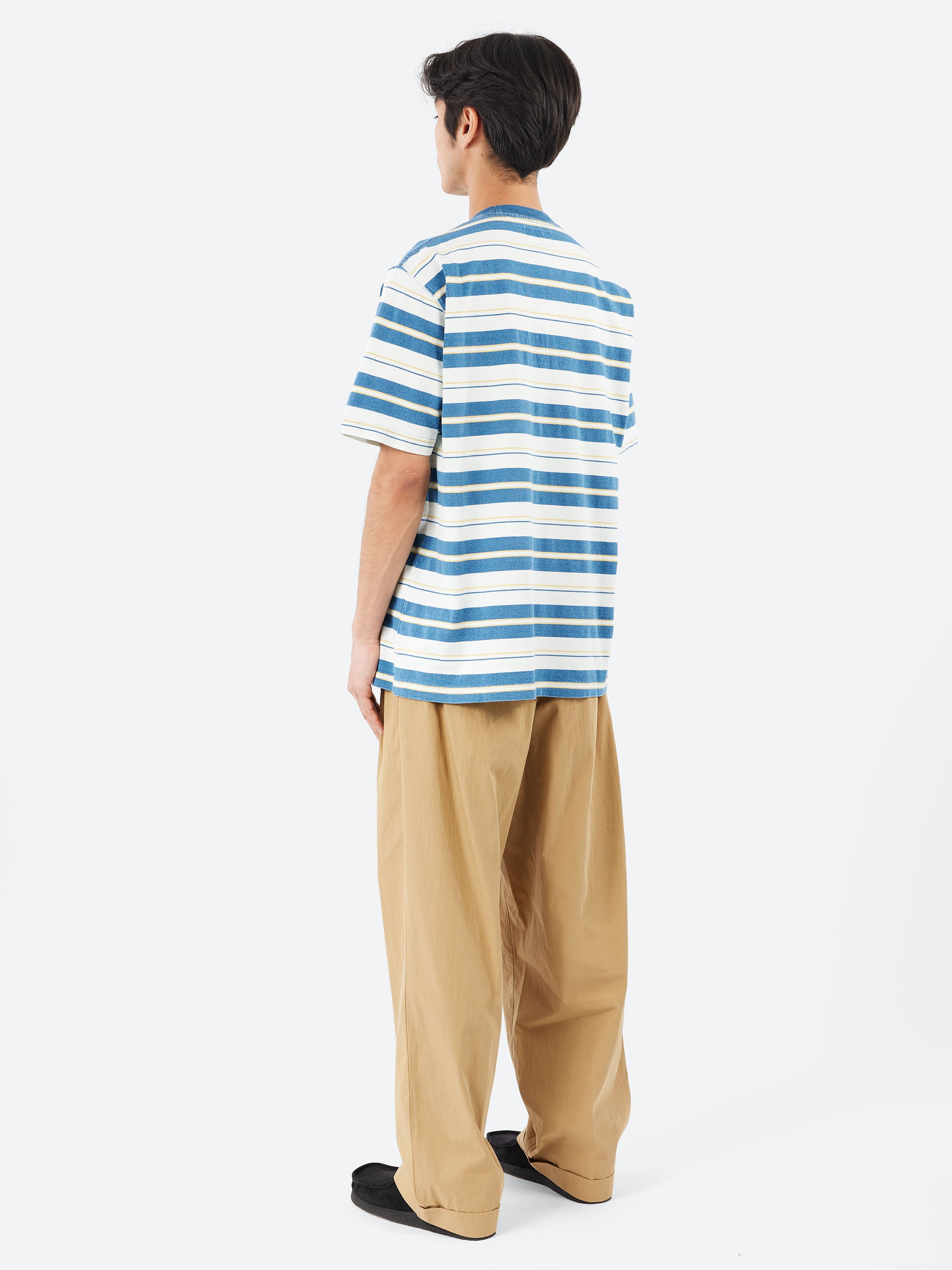 Stripe Indigo Pocket Tee