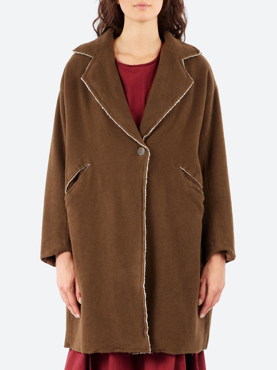 Hannoh Wessel - Marguerite Coat in Sepia – gravitypope