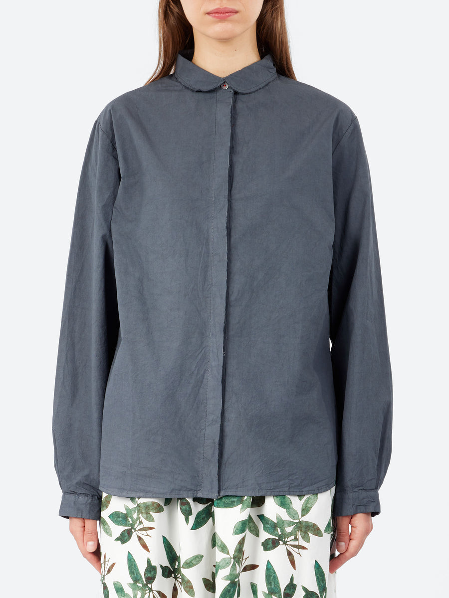 Hannoh Wessel - Christina Shirt in Zinc Old – gravitypope