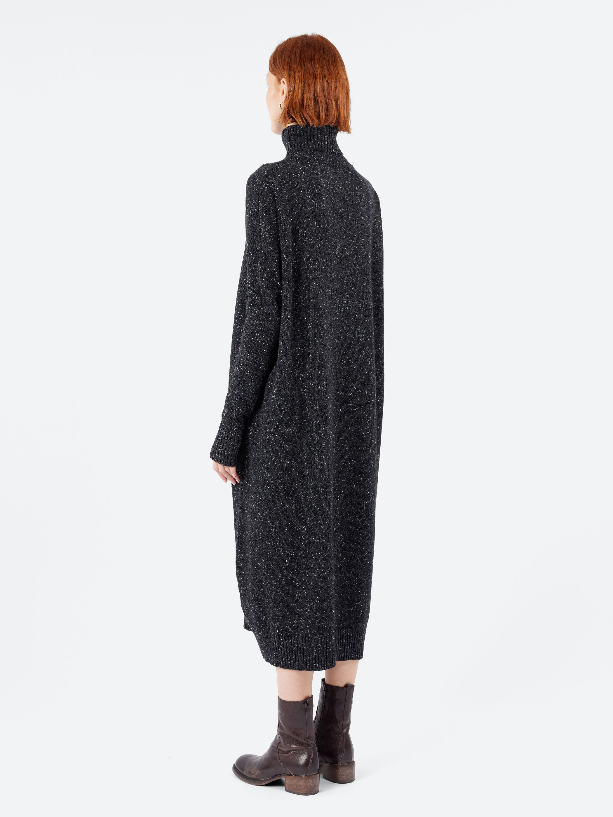 YRK085 Turtleneck Dress