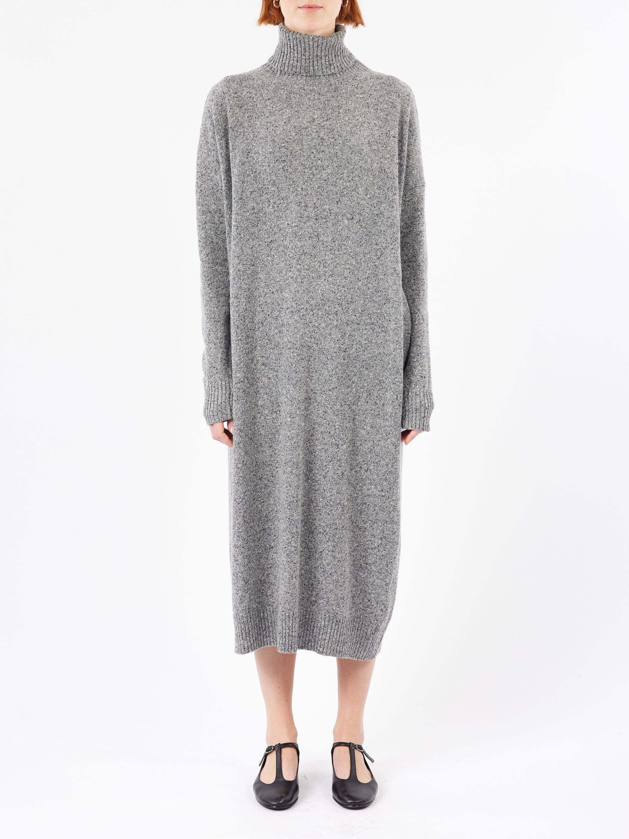 YRK085 Turtleneck Dress