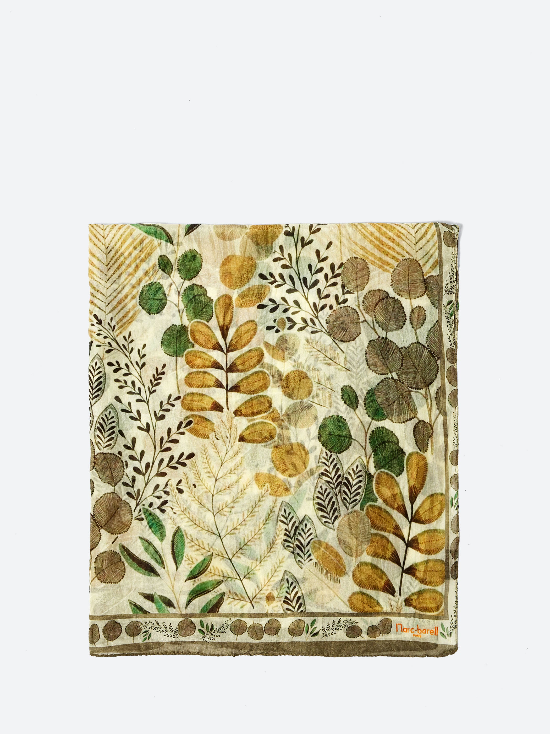 Foliage Print Scarf