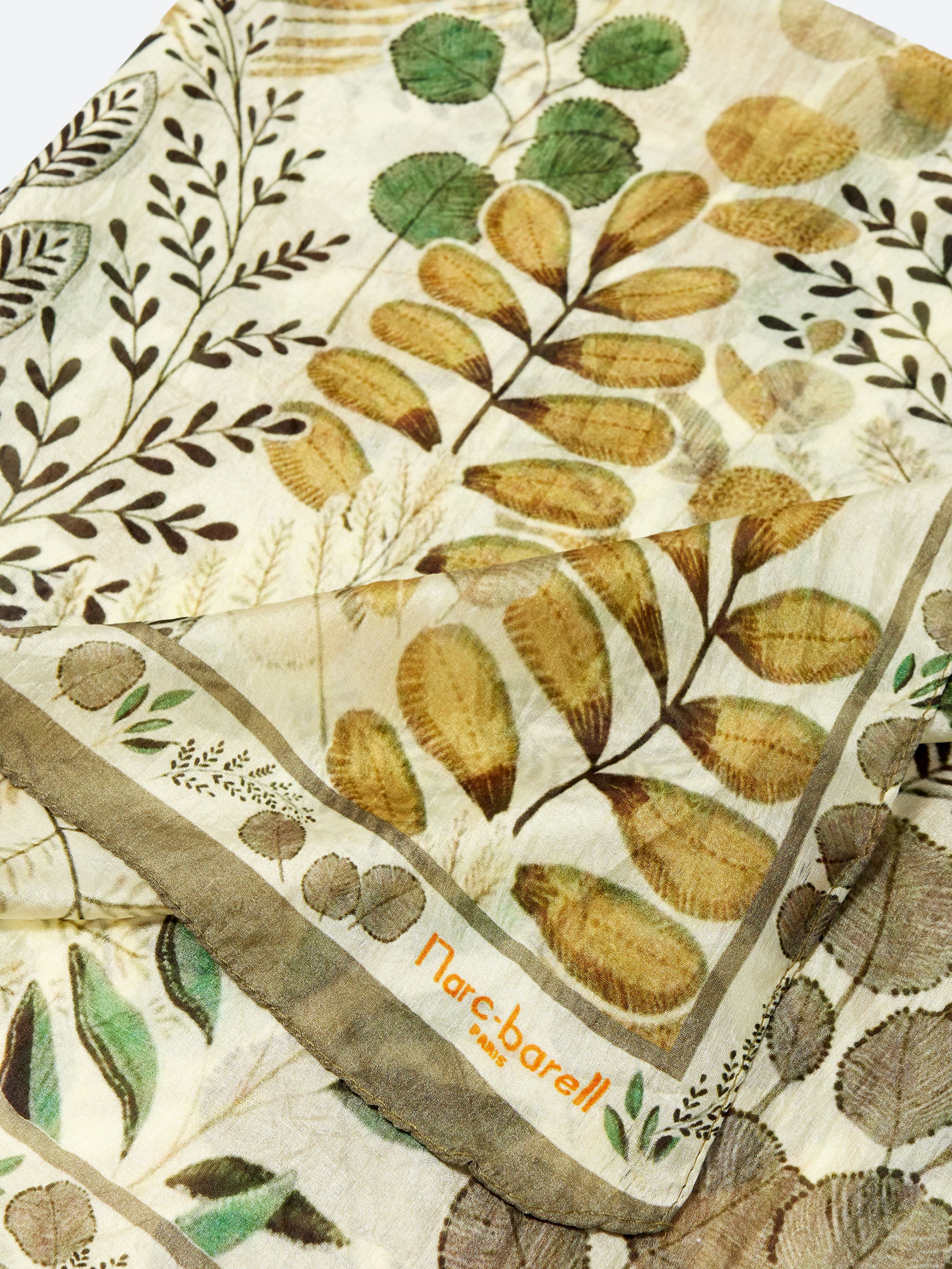Foliage Print Scarf