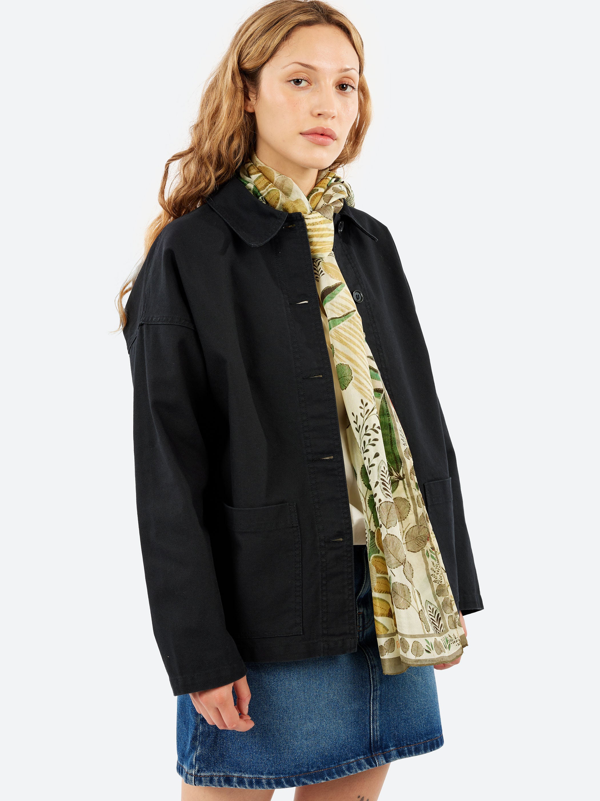 Foliage Print Scarf