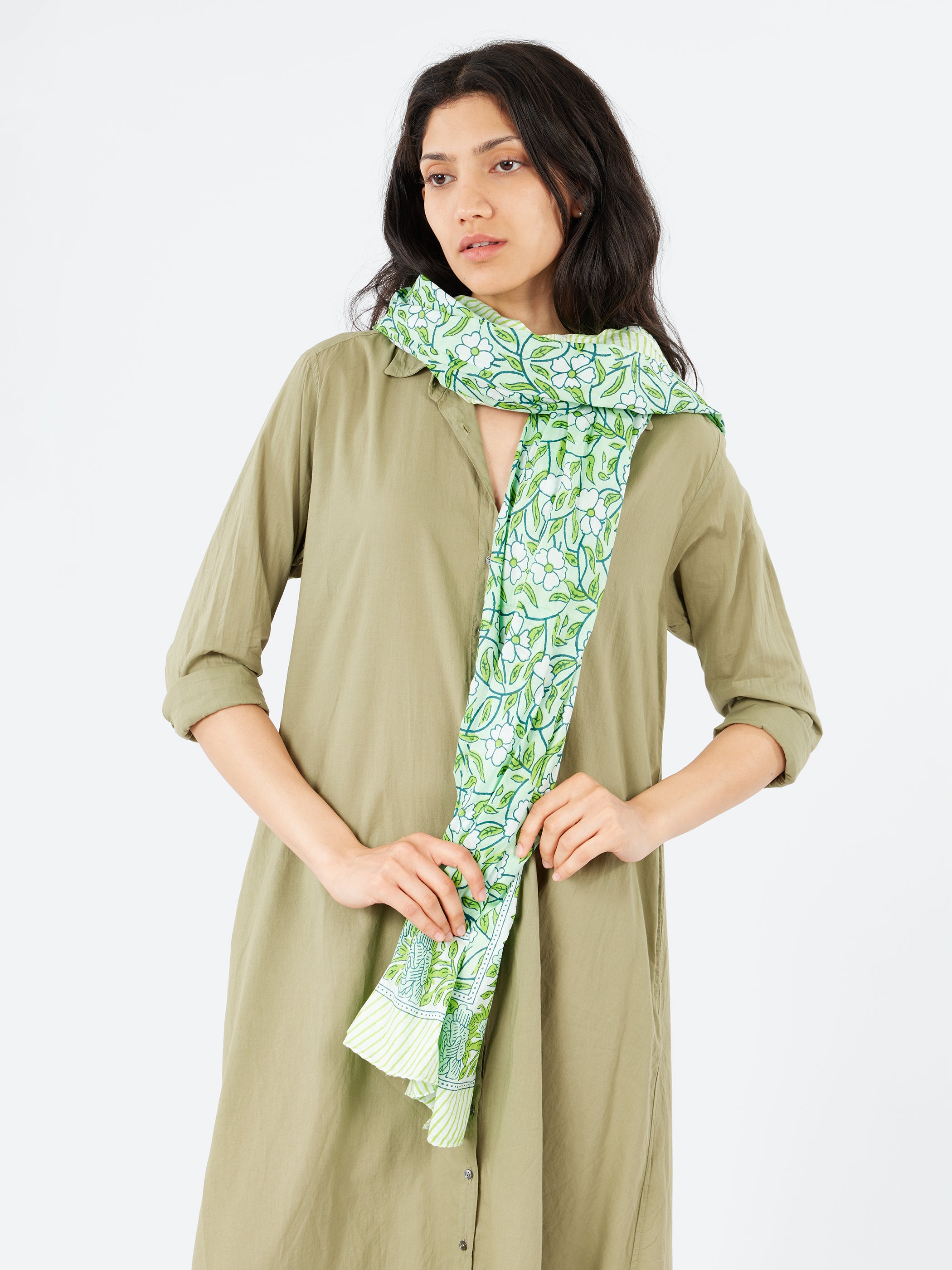 Floral Print Scarf