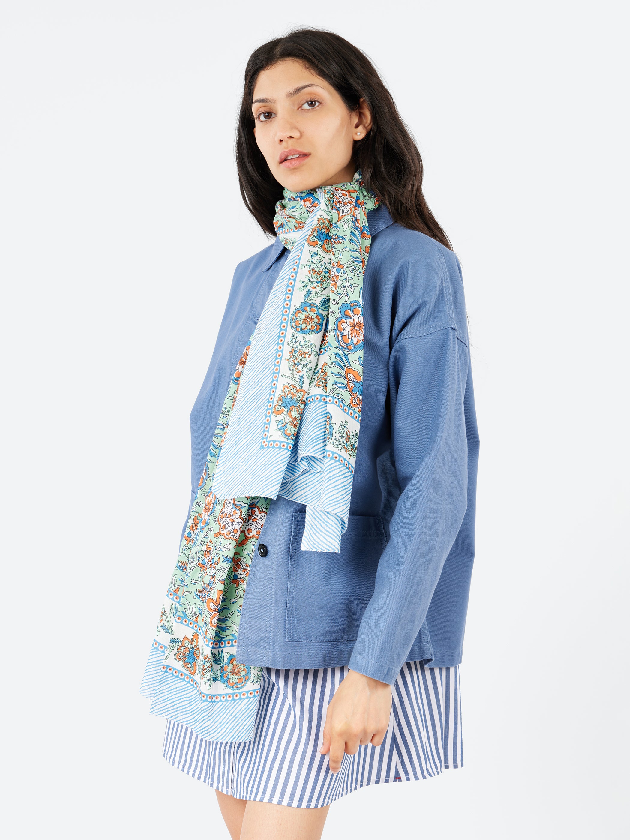 Floral Print Scarf